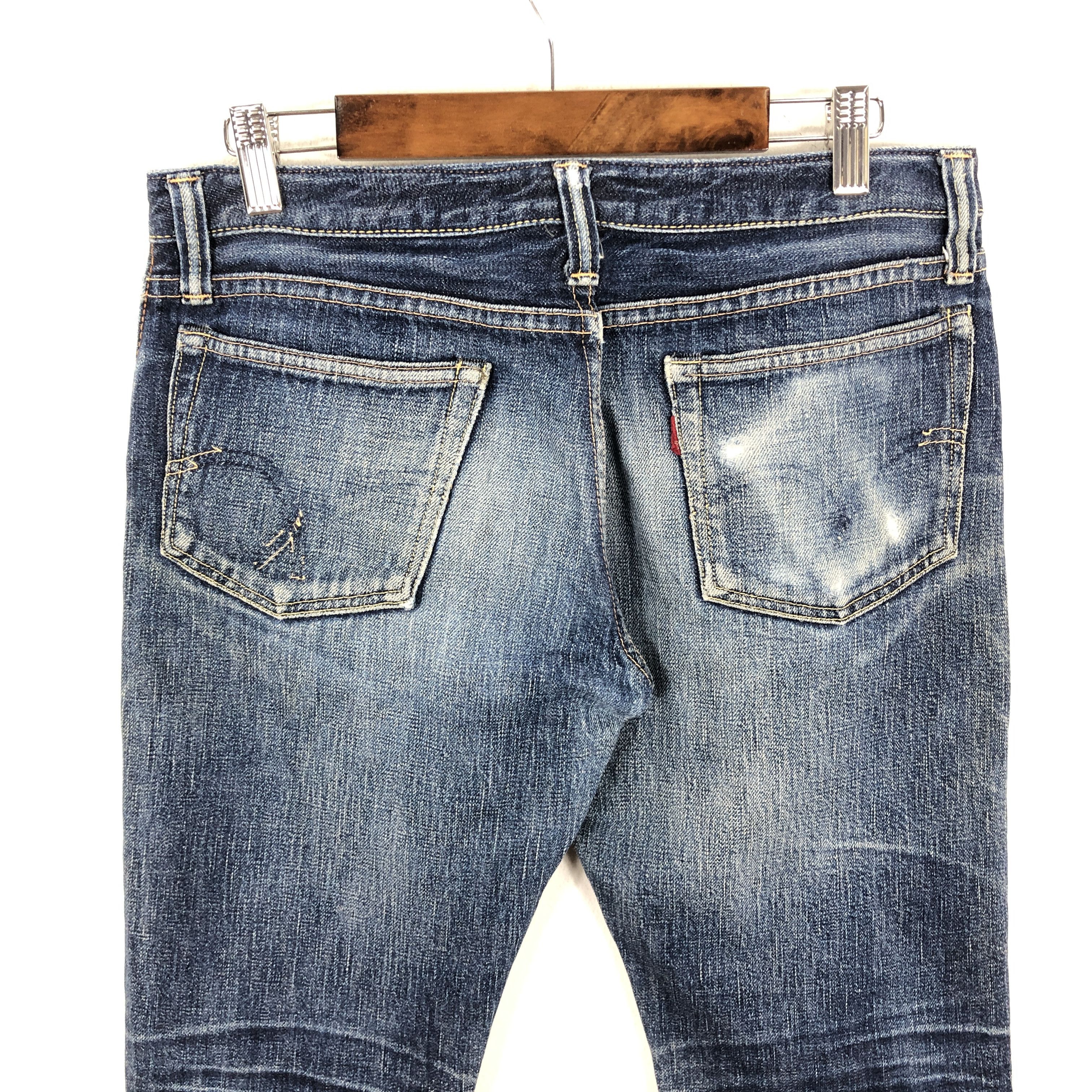 Full Count & Co. 31 x 31.5 Womens Vintage Full Count Jeans L1337W Size 31" - 4 Thumbnail