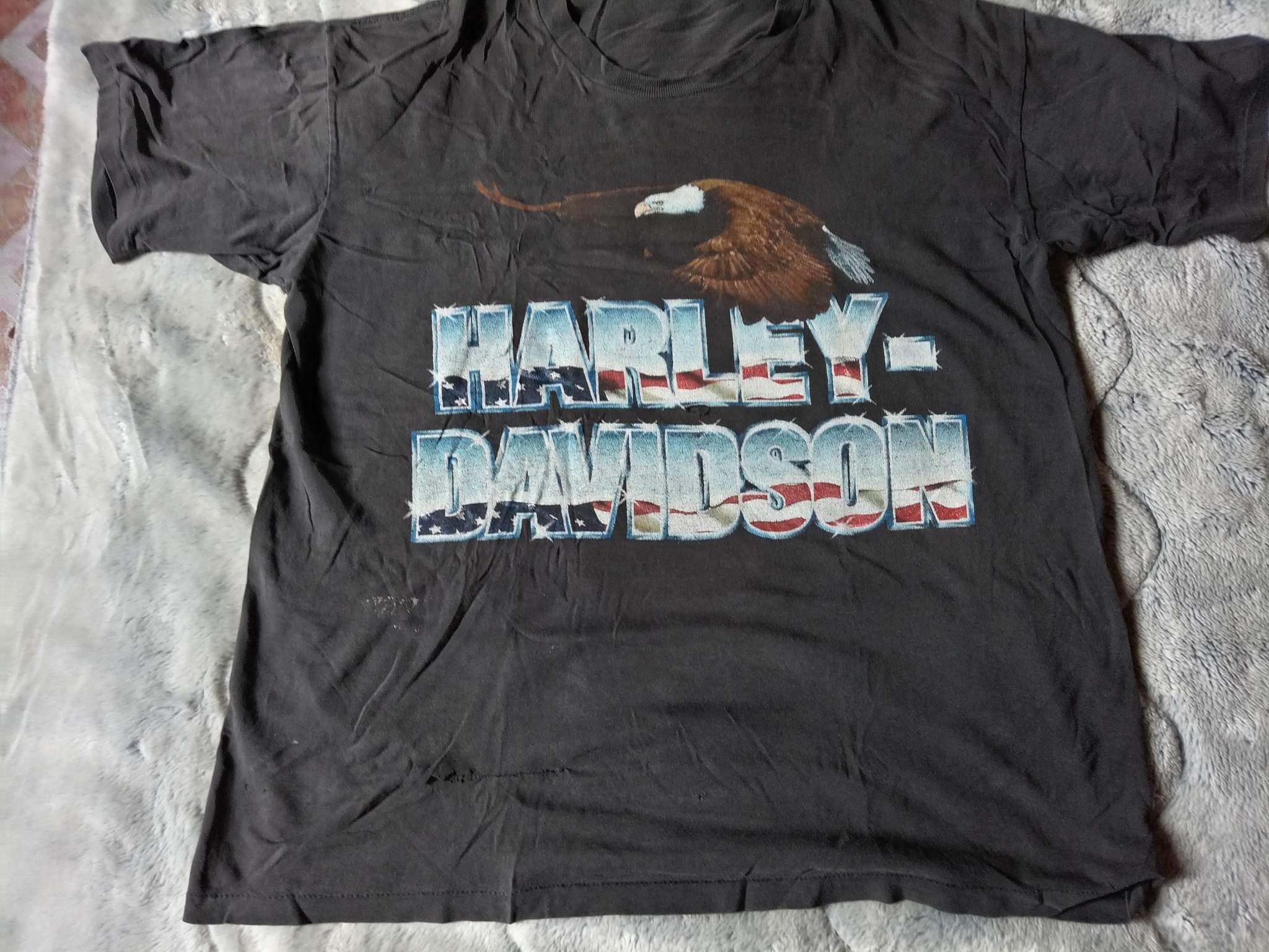 90'S Harley-Davidson Motorcycle Bike T-shirt Made in USA Men's M Vintage /eaa523886 main image 0
