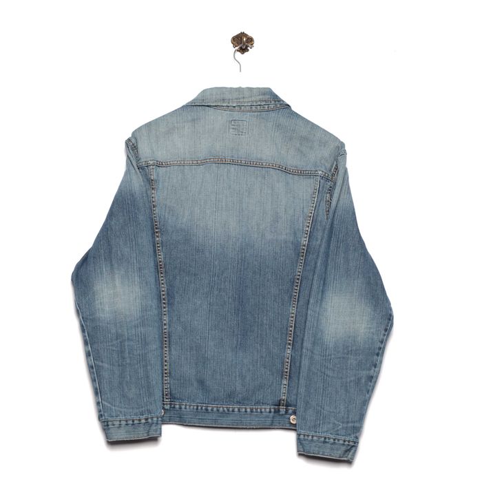 Vintage Garcia Denim jacket Bleach Washed Blue | Grailed