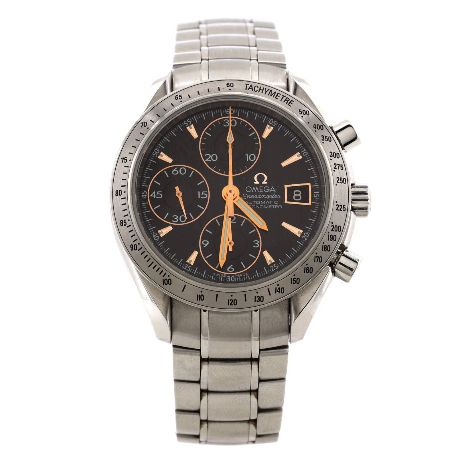 Omega Japan Speedmaster Date Chronograph Automatic Watch | Grailed