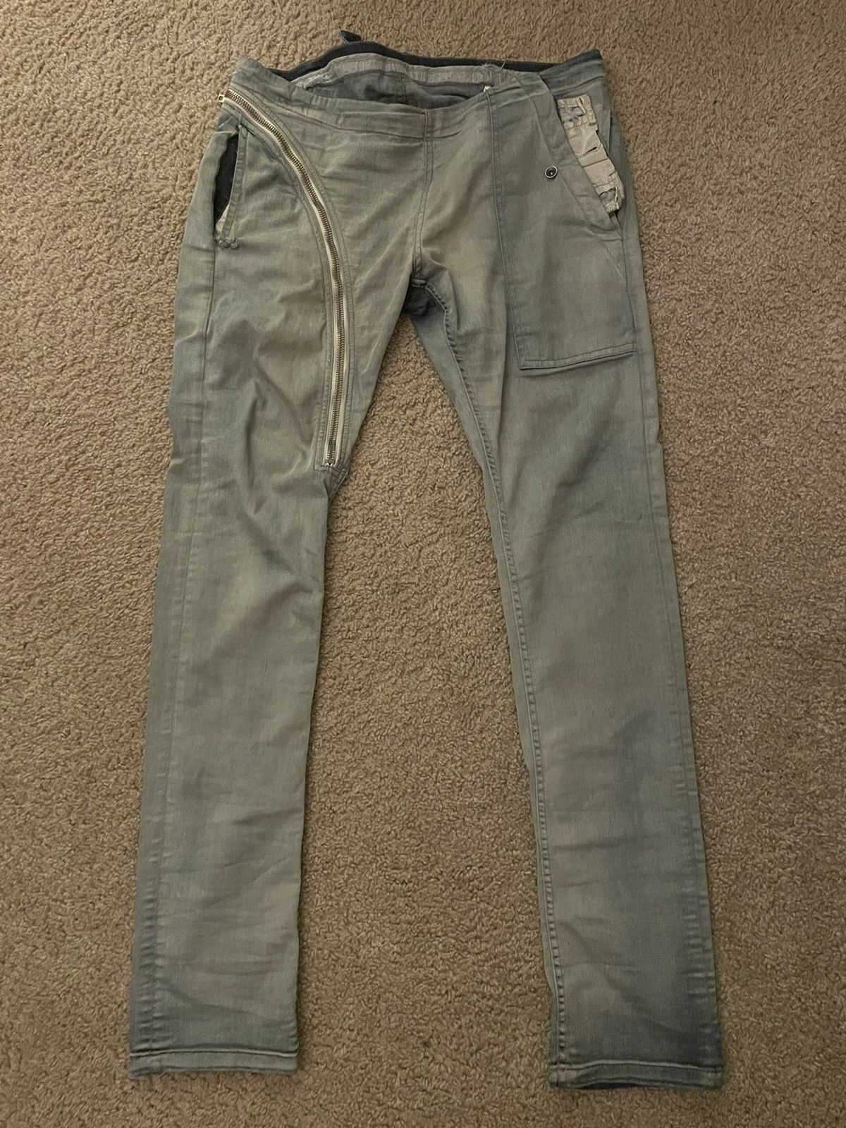 Rick Owens Rick Owens Olmar Mirta Hustler Blue Aircut | Grailed