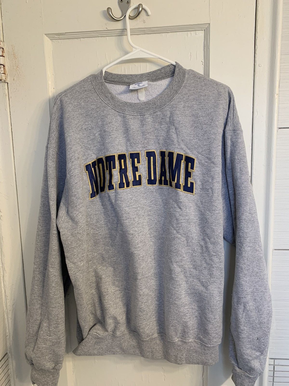 Vintage 90s Notre Dame Champion Crewneck
