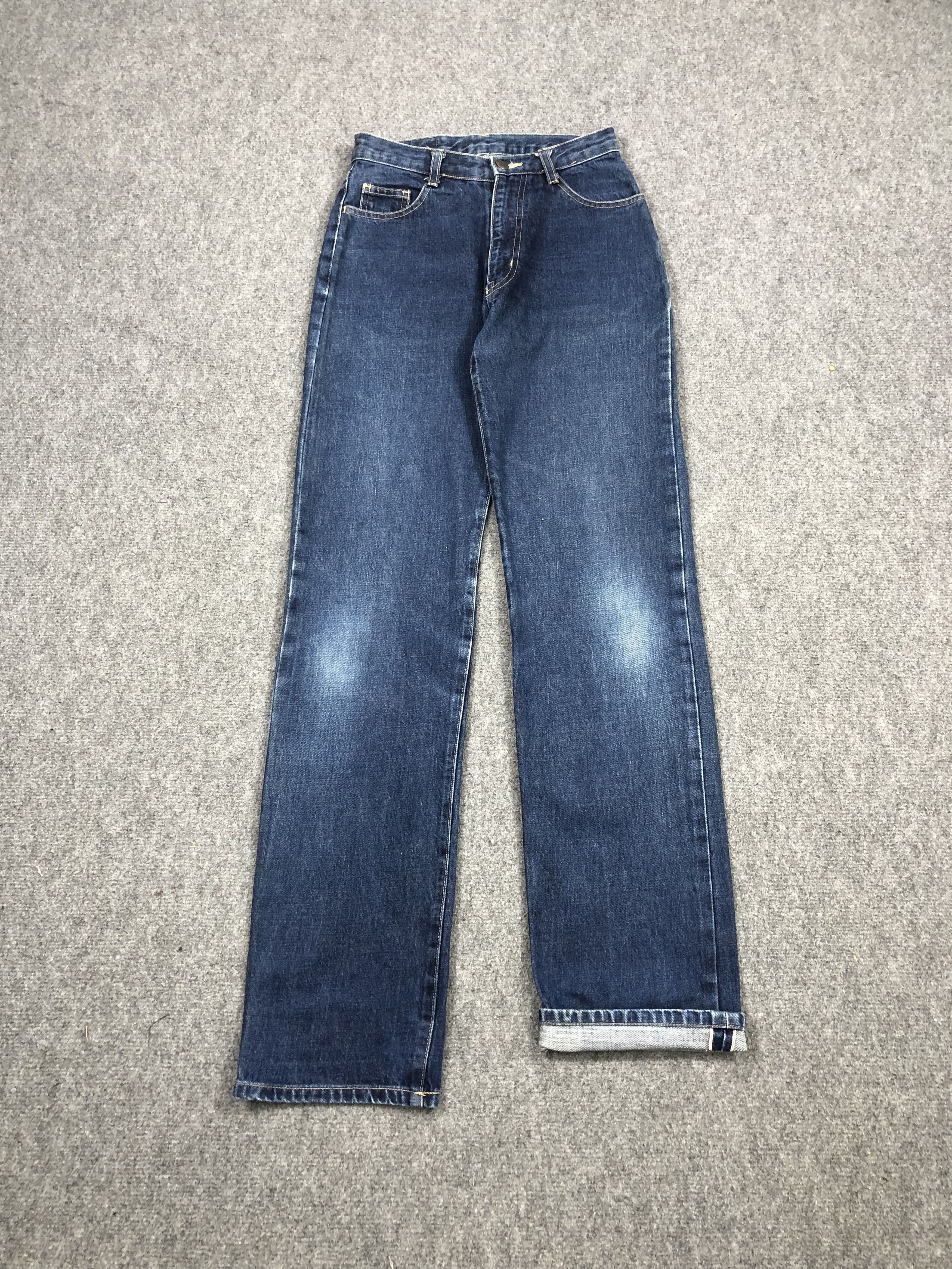 image of Vintage Selvedge Blue Denim Jeans, Men's (Size 26)