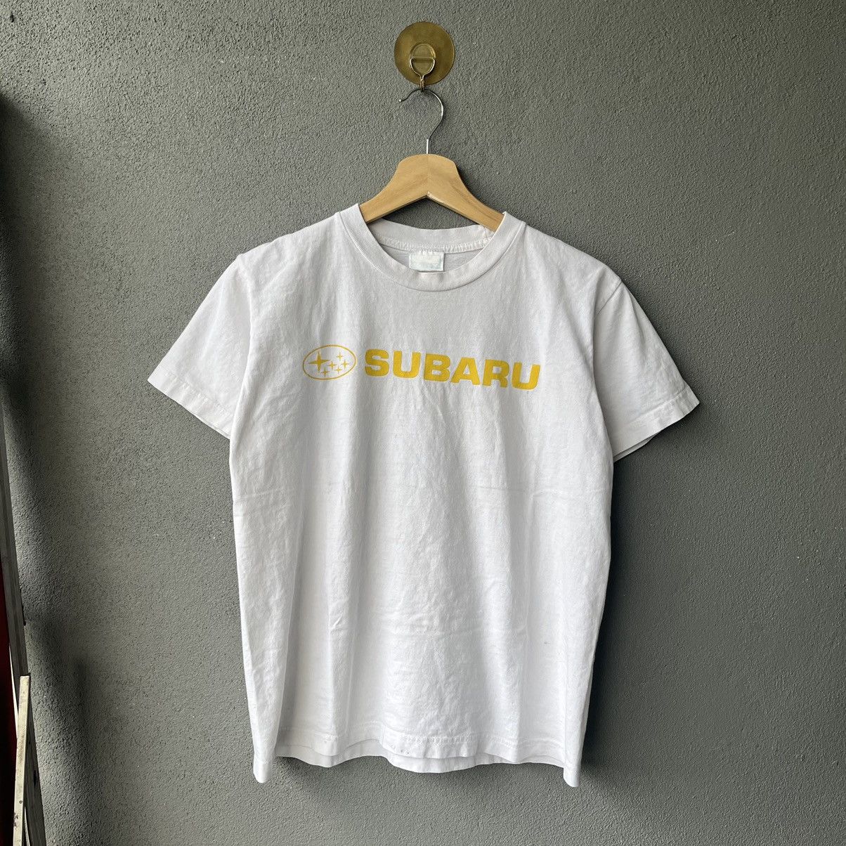 Japanese Brand Vintage CUSCO Subaru Advan Impreza White T-shirt Size US M / EU 48-50 / 2 - 2 Thumbnail