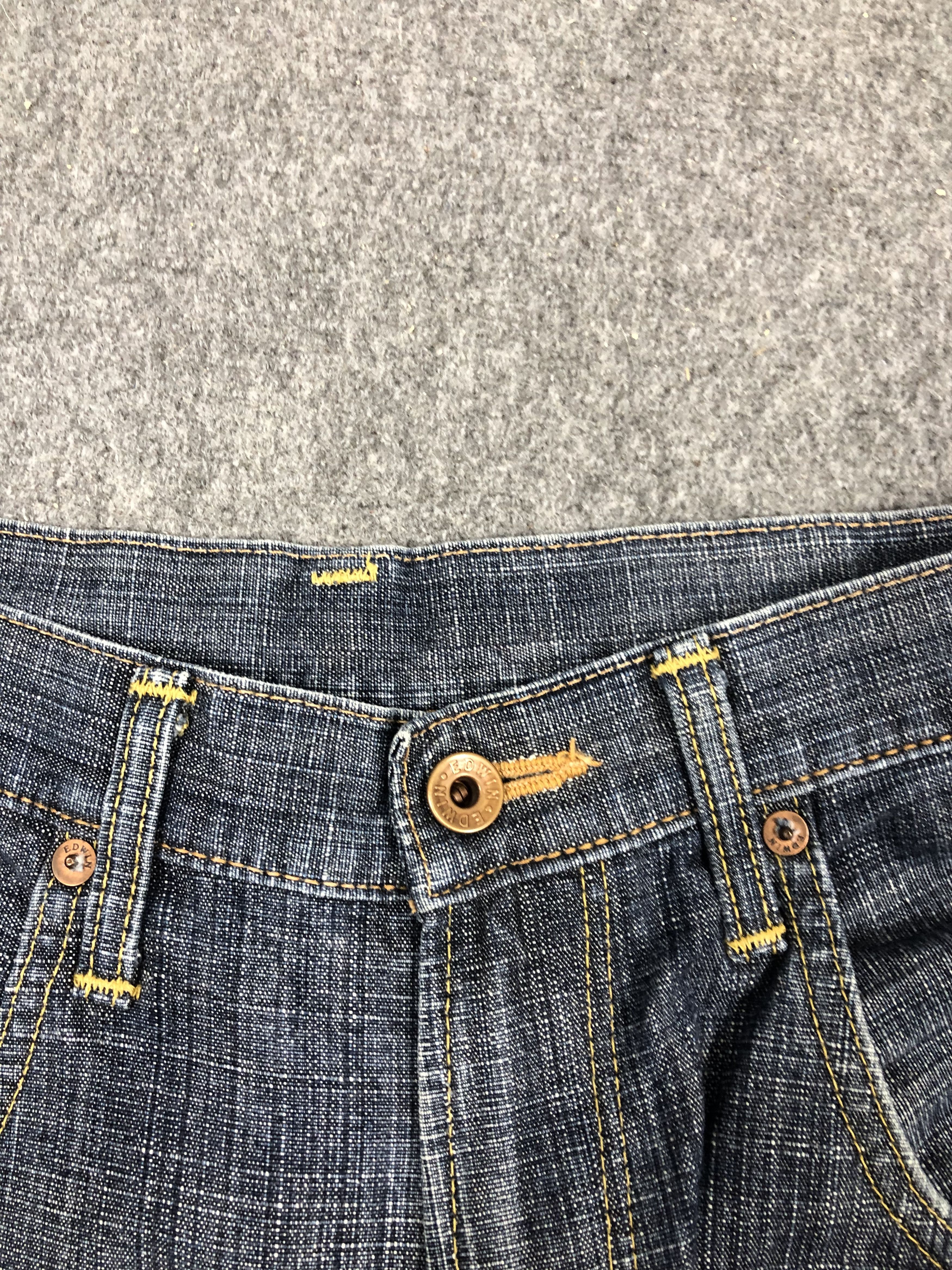 Edwin Vintage Edwin Dark Blue Jeans 30x31 DPP0005 Size US 30 / EU 46 - 7 Thumbnail