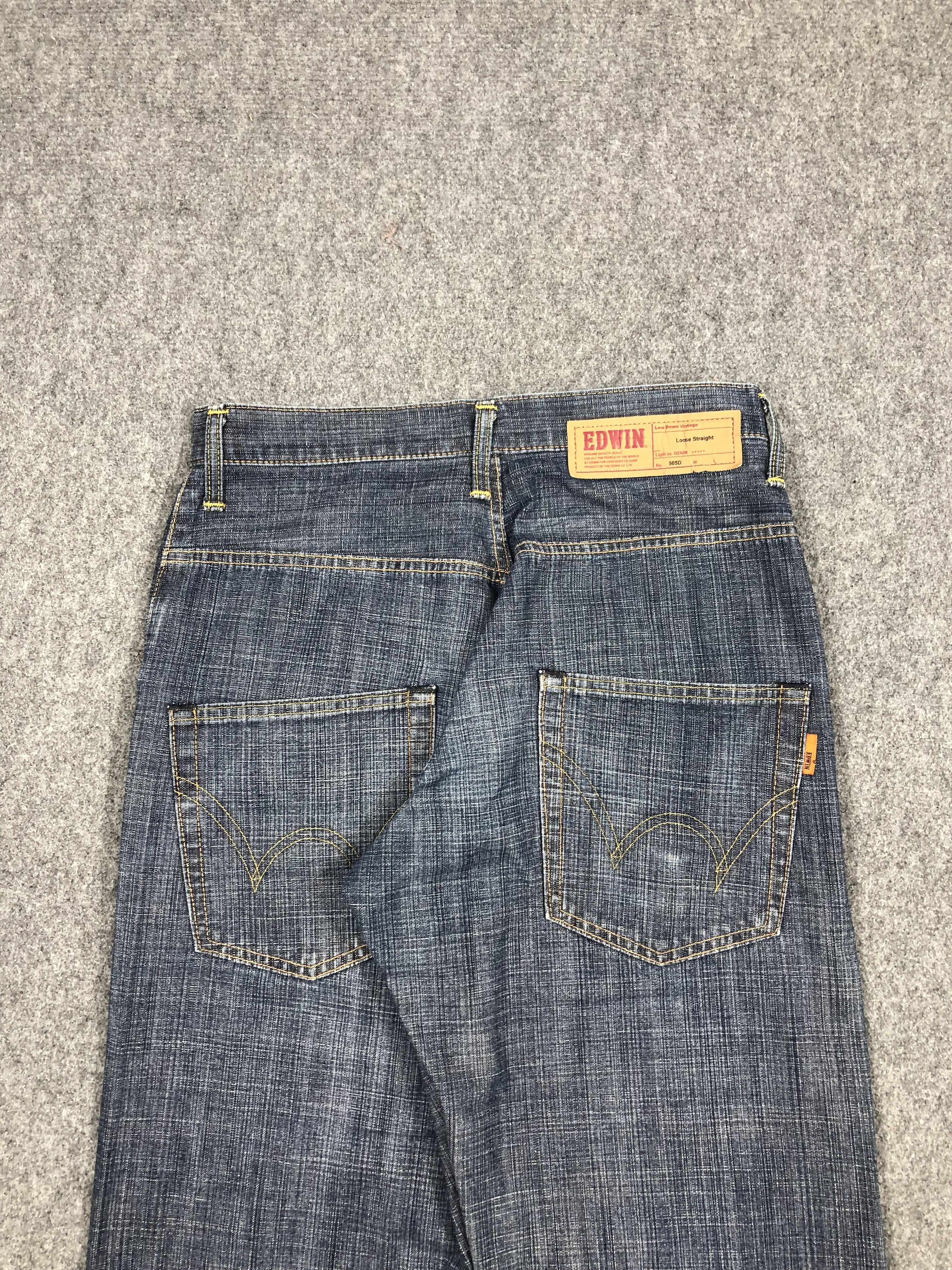 Edwin Vintage Edwin Dark Blue Jeans 30x31 DPP0005 Size US 30 / EU 46 - 4 Thumbnail