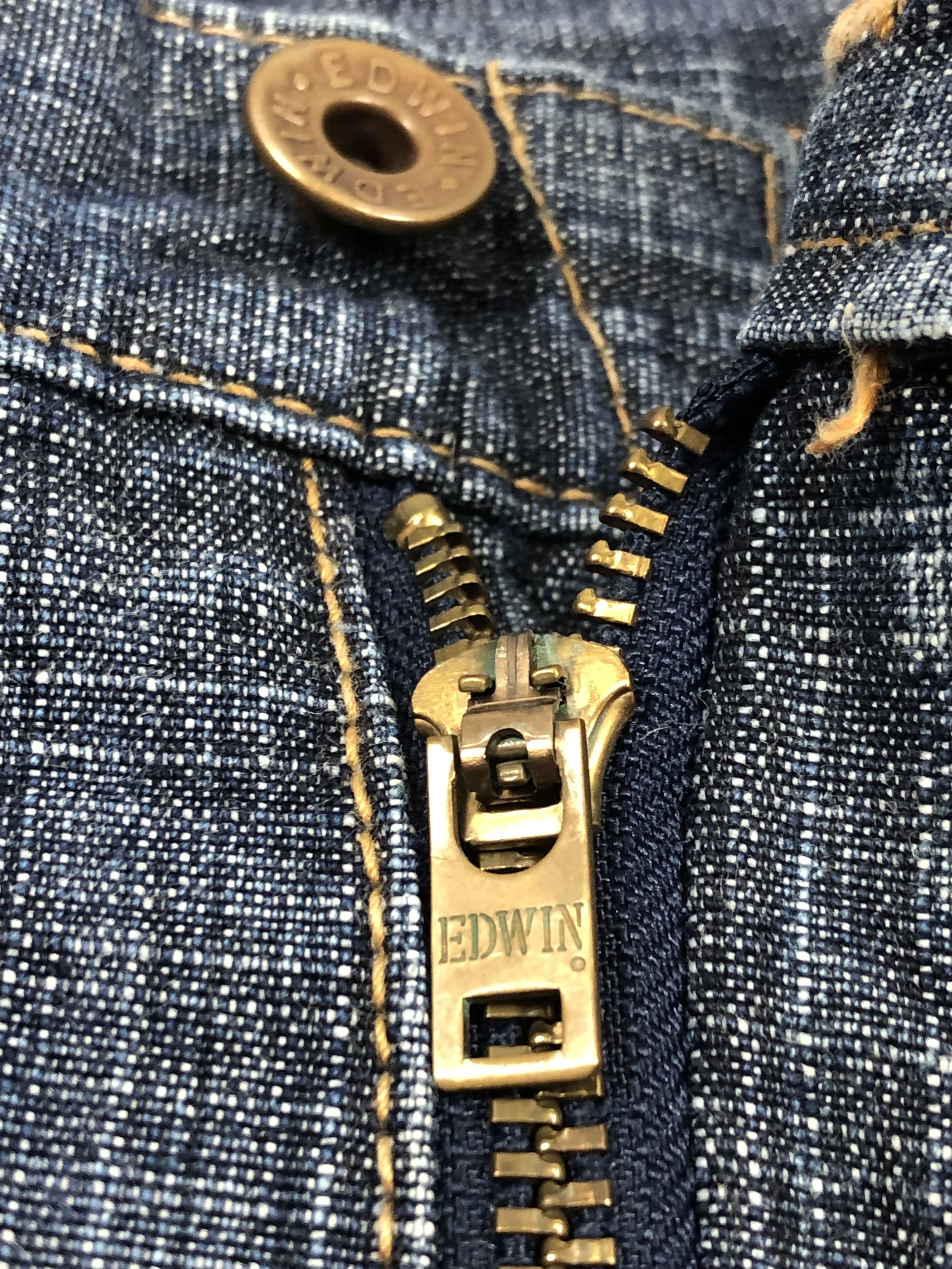 Edwin Vintage Edwin Dark Blue Jeans 30x31 DPP0005 Size US 30 / EU 46 - 8 Thumbnail