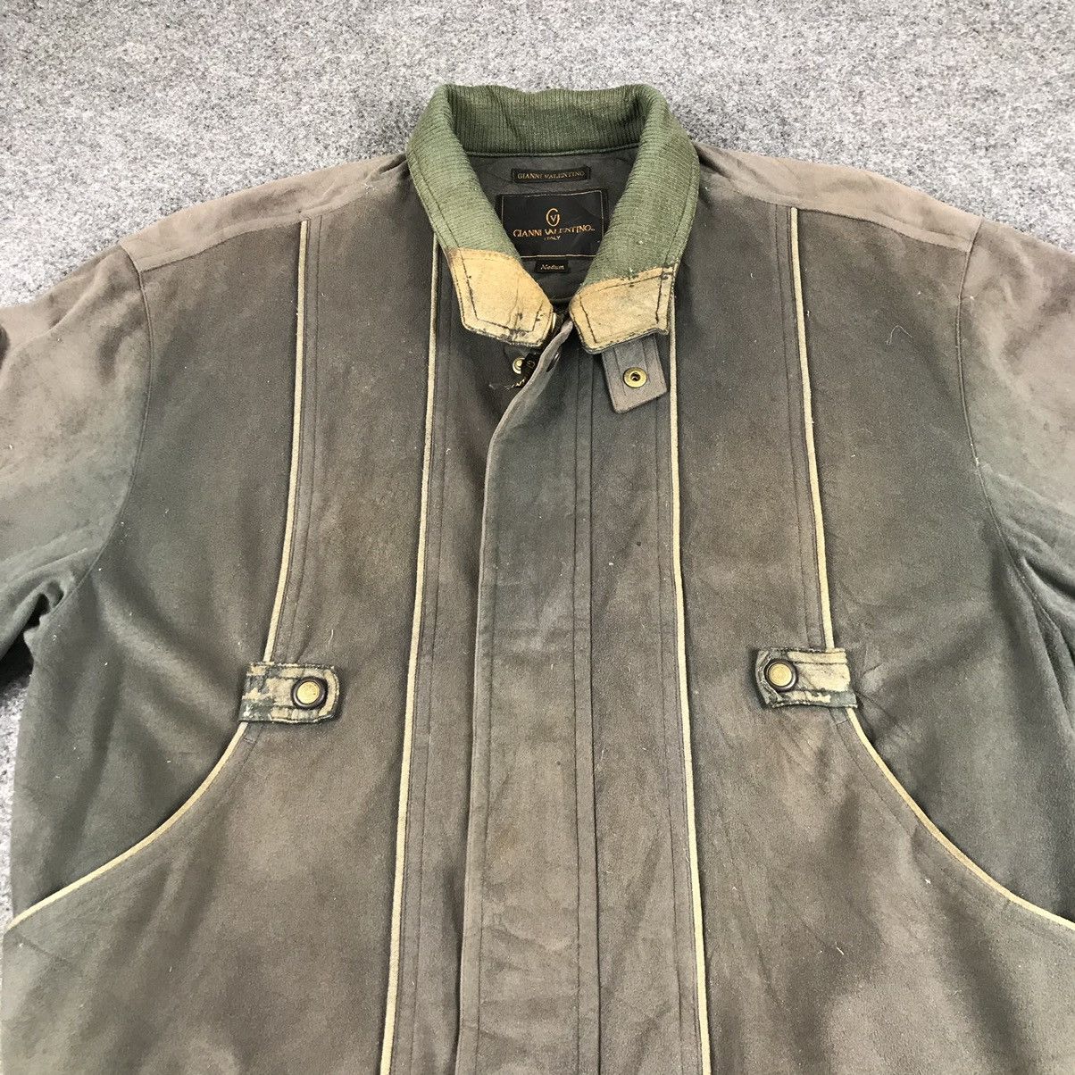Japanese Brand × Valentino × Vintage Vintage 90's Gianni Valentino bomber jacket Size US M / EU 48-50 / 2 - 6 Thumbnail