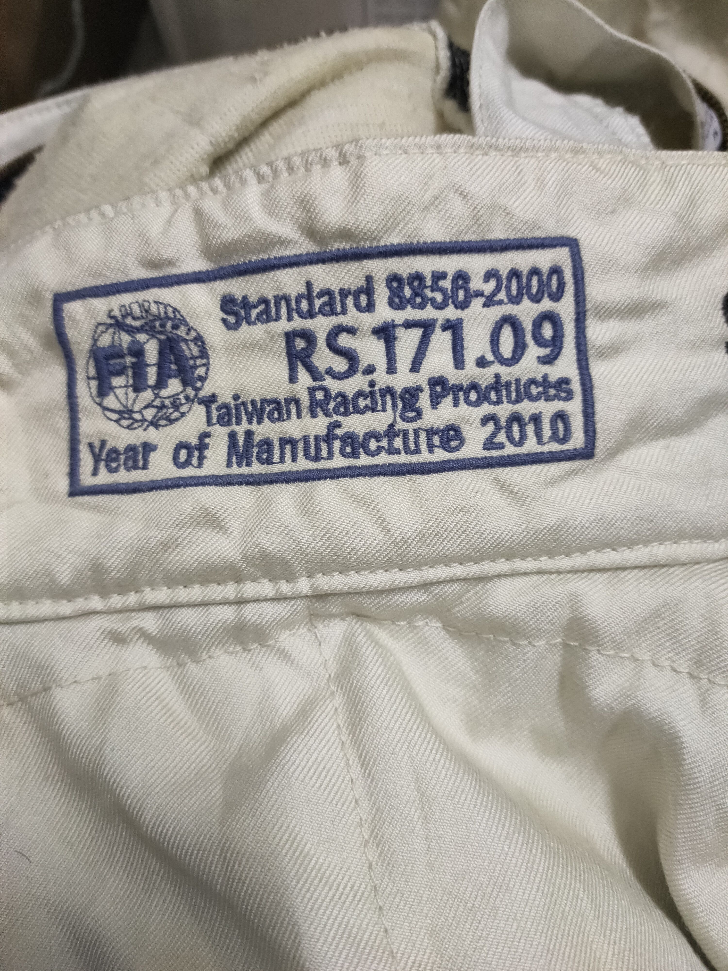 Other 🔥🔥Silverstone overall racing white cream fire resistant Size US 31 - 11 Thumbnail