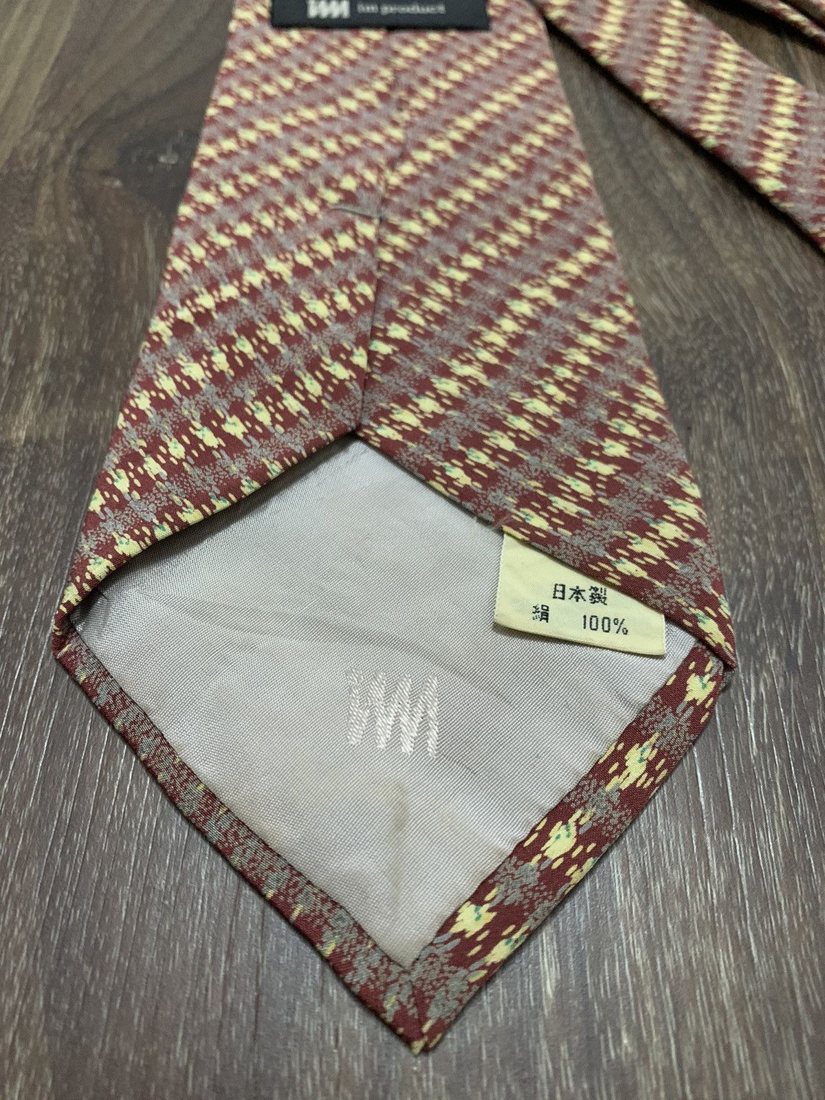 Issey Miyake Issey Miyake Printed Design Tie Size ONE SIZE - 4 Thumbnail