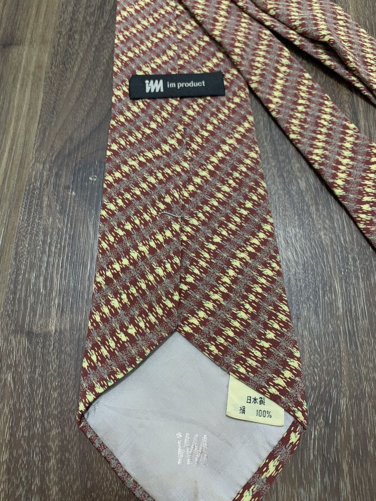 Issey Miyake Issey Miyake Printed Design Tie Size ONE SIZE - 3 Thumbnail