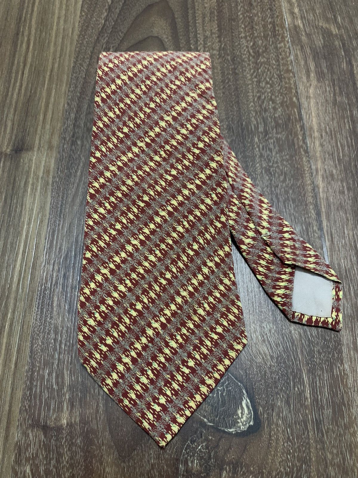 Issey Miyake Issey Miyake Printed Design Tie Size ONE SIZE - 1 Thumbnail