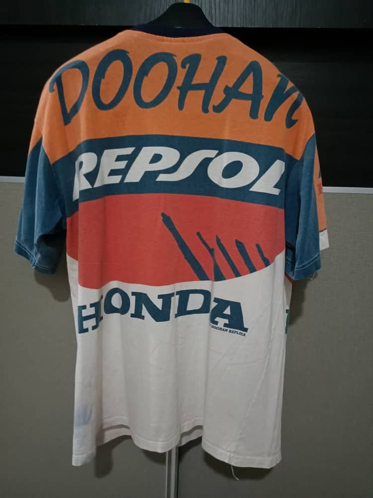 Honda × Vintage Vintage Honda Repsol Shirt Size US XL / EU 56 / 4 - 7 Thumbnail