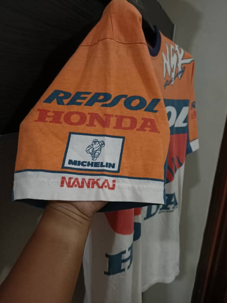 Honda × Vintage Vintage Honda Repsol Shirt Size US XL / EU 56 / 4 - 4 Thumbnail