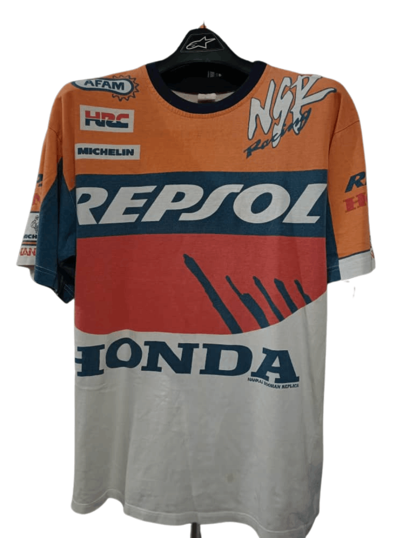 Honda × Vintage Vintage Honda Repsol Shirt Size US XL / EU 56 / 4 - 1 Thumbnail