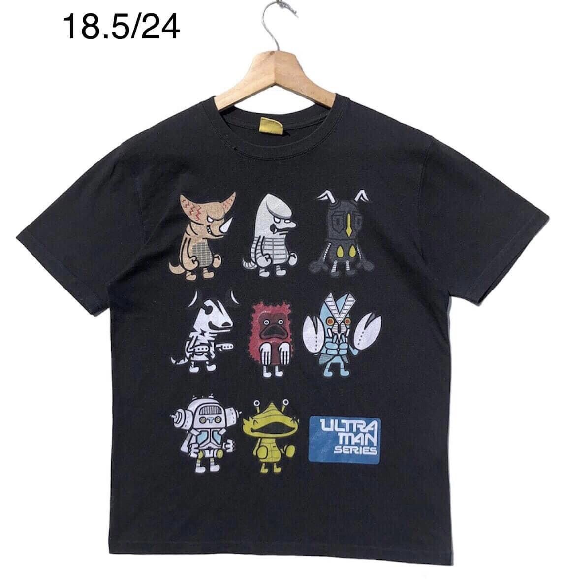 image of Cartoon Network x Movie Ultra Man Series in Black, Men's (Size Medium)