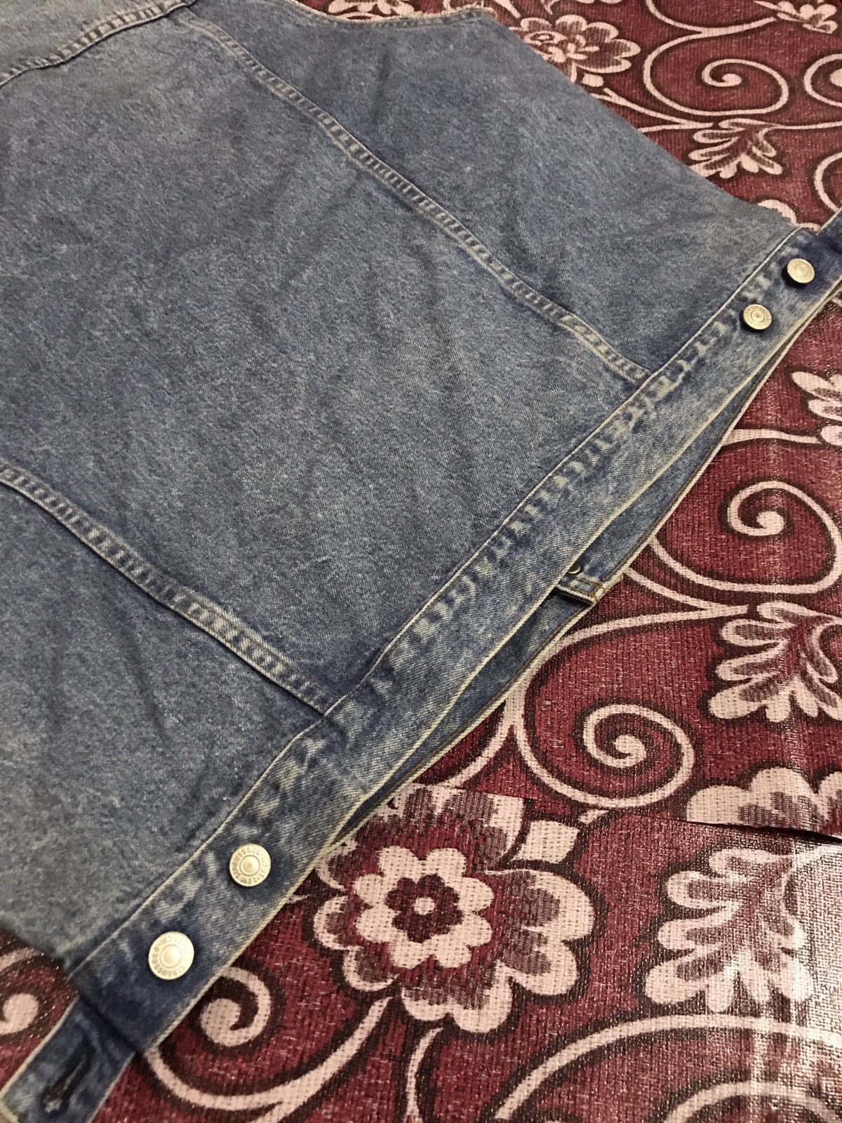 Levi's Oren tab Sleeveless levi's vintage denim jacket Size US L / EU 52-54 / 3 - 9 Thumbnail