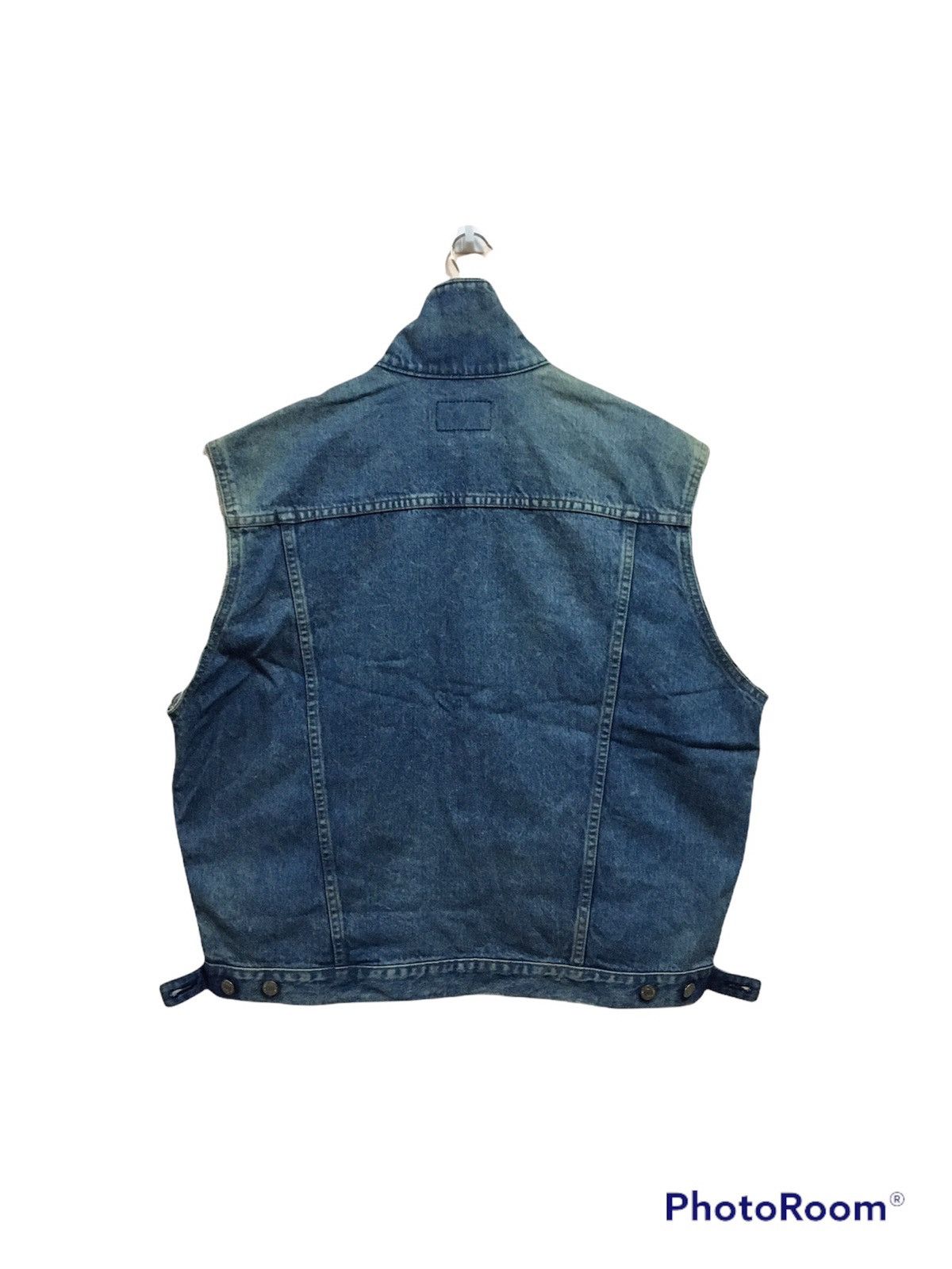 Levi's Oren tab Sleeveless levi's vintage denim jacket Size US L / EU 52-54 / 3 - 2 Thumbnail
