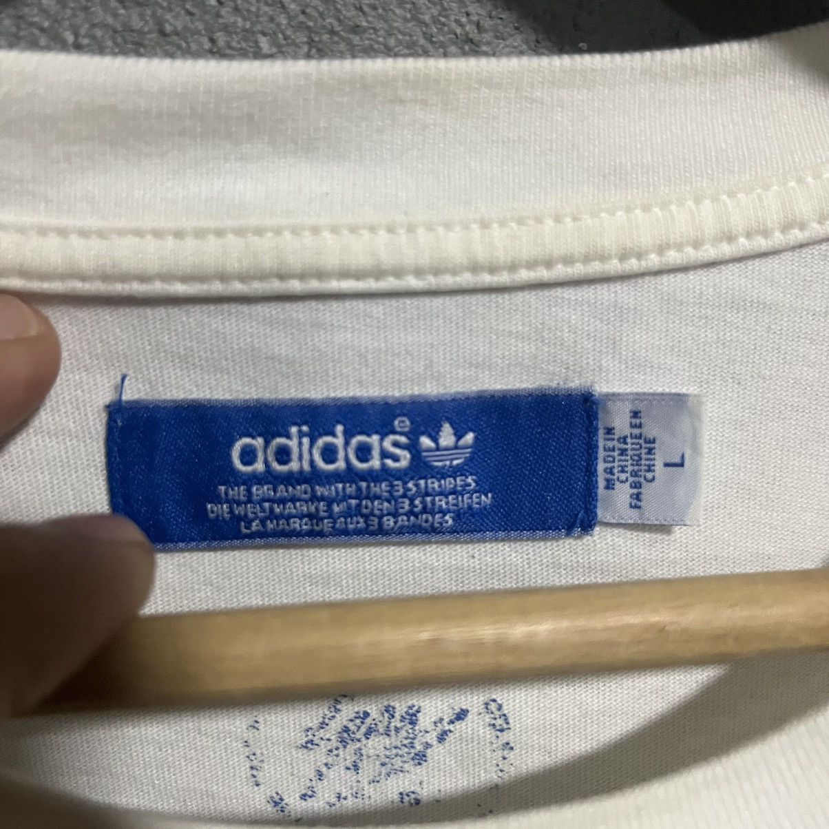 Adidas Adidas German Flag Panties White T-shirt Size US L / EU 52-54 / 3 - 4 Thumbnail