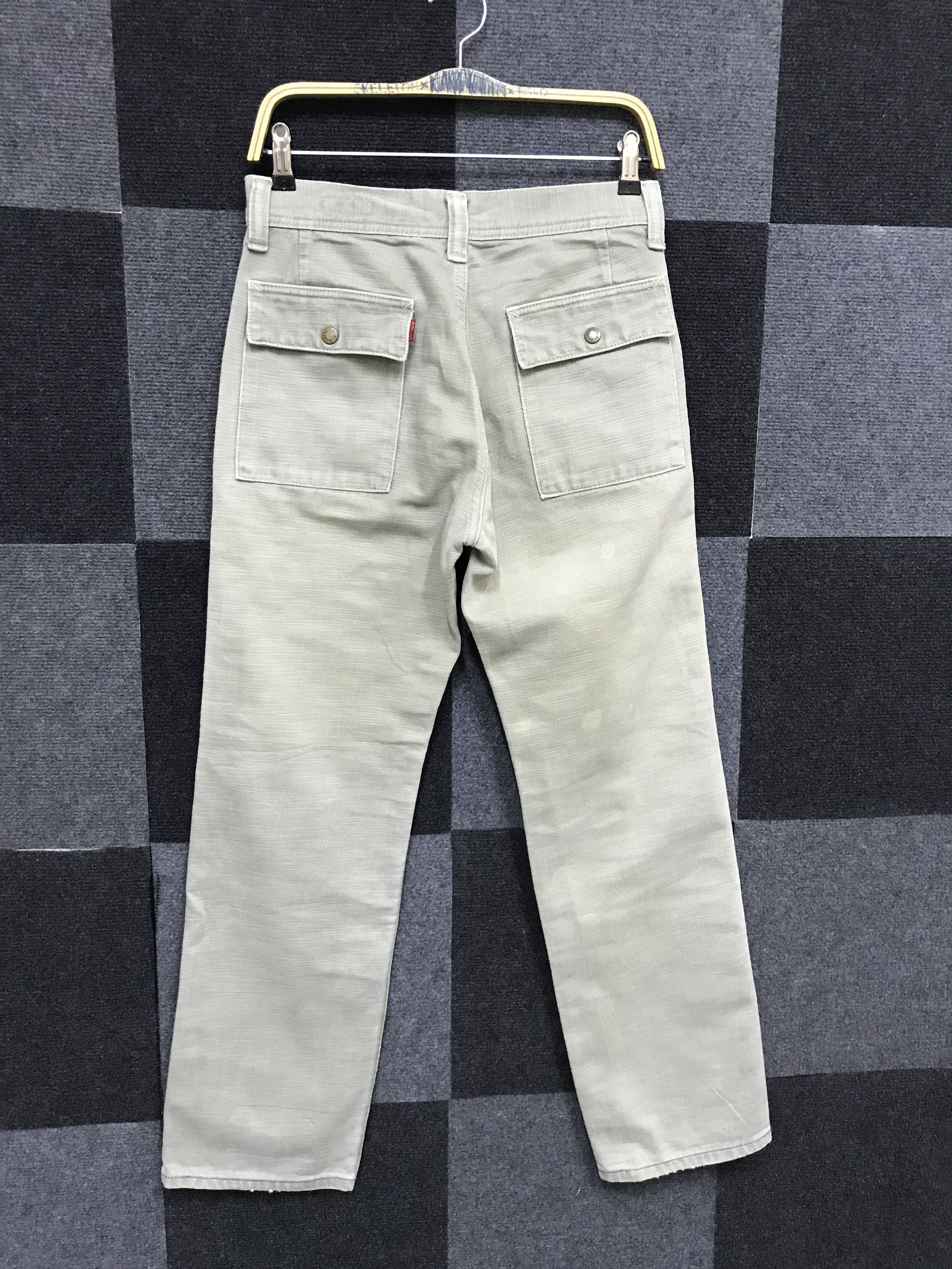 Japanese Brand CP308 BARTACK Japan Military Cargo Jeans Size US 29 - 11 Thumbnail