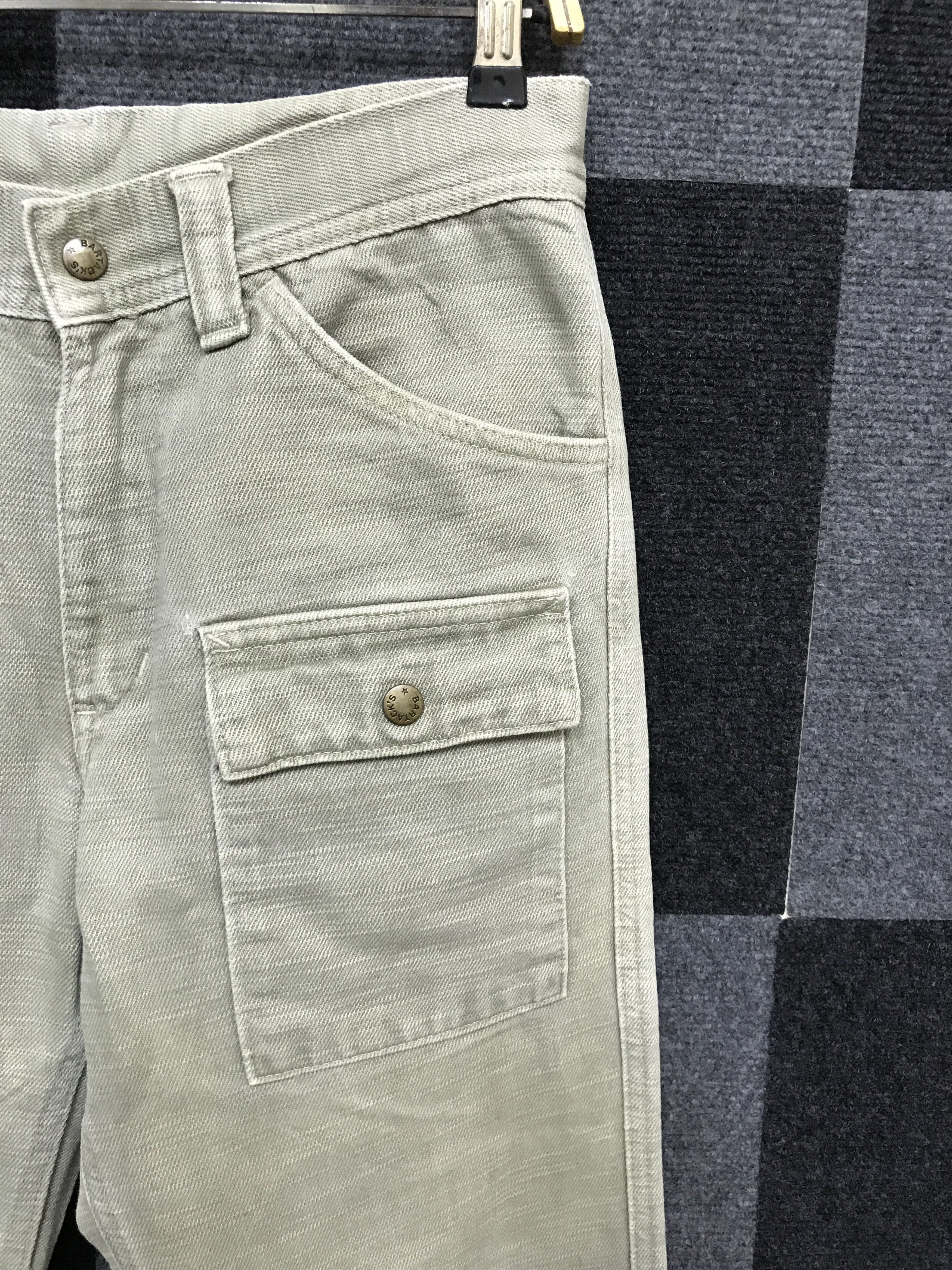 Japanese Brand CP308 BARTACK Japan Military Cargo Jeans Size US 29 - 4 Thumbnail