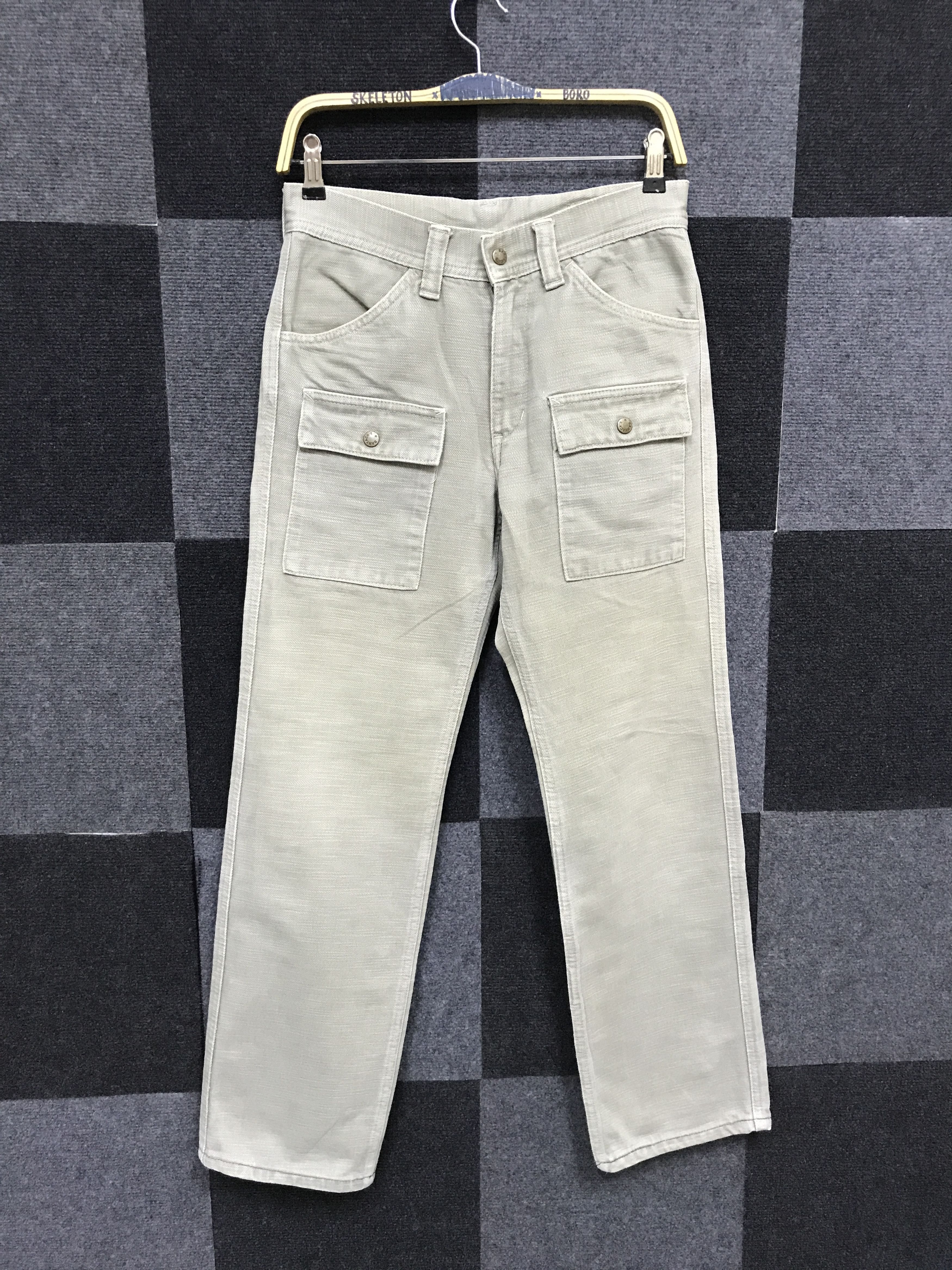 Japanese Brand CP308 BARTACK Japan Military Cargo Jeans Size US 29 - 3 Thumbnail