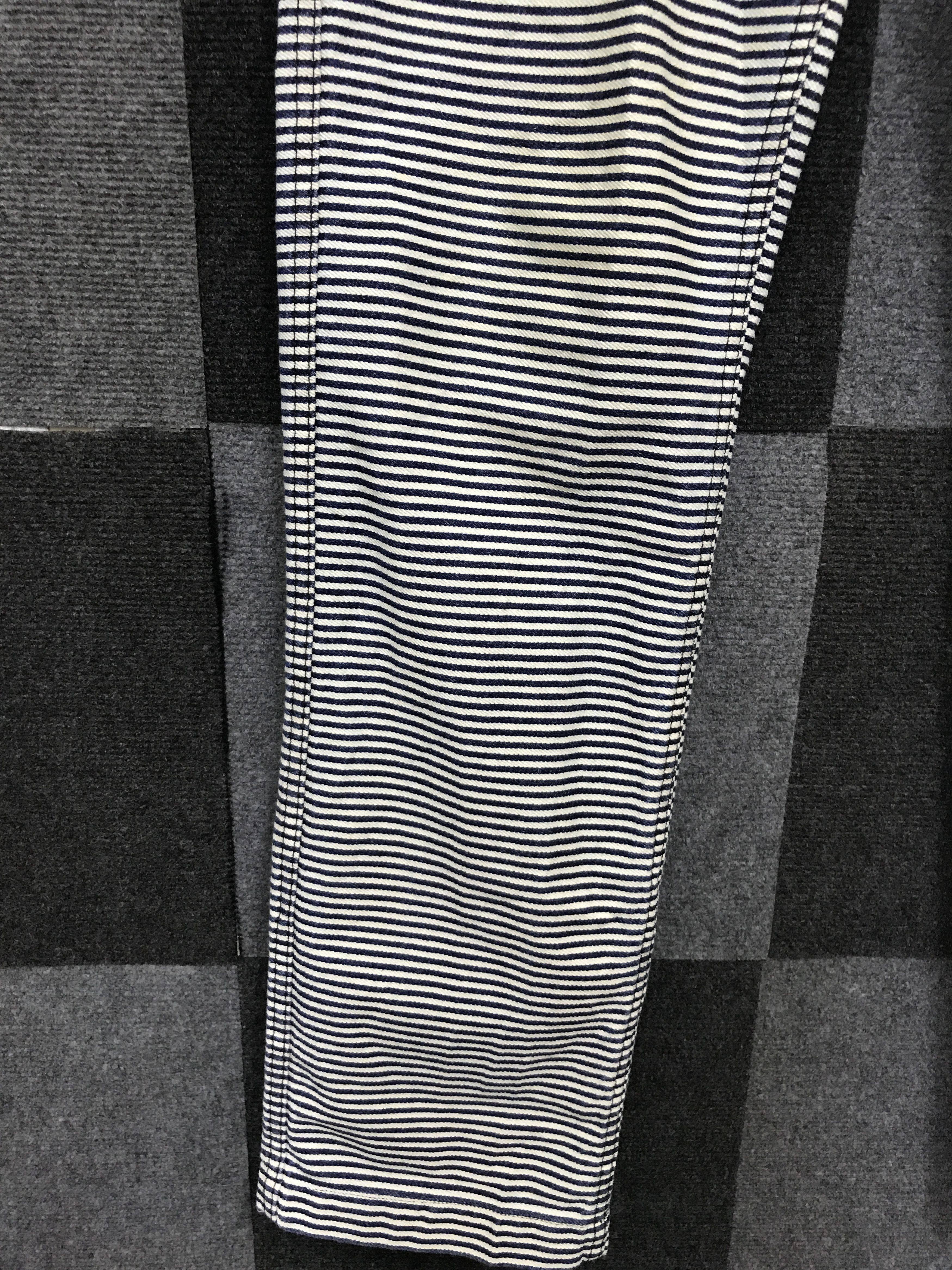 Johnbull × Vintage P77 JOHNBULL Japan Fine Prisoner Stripe Baker Pant Size US 30 / EU 46 - 5 Thumbnail