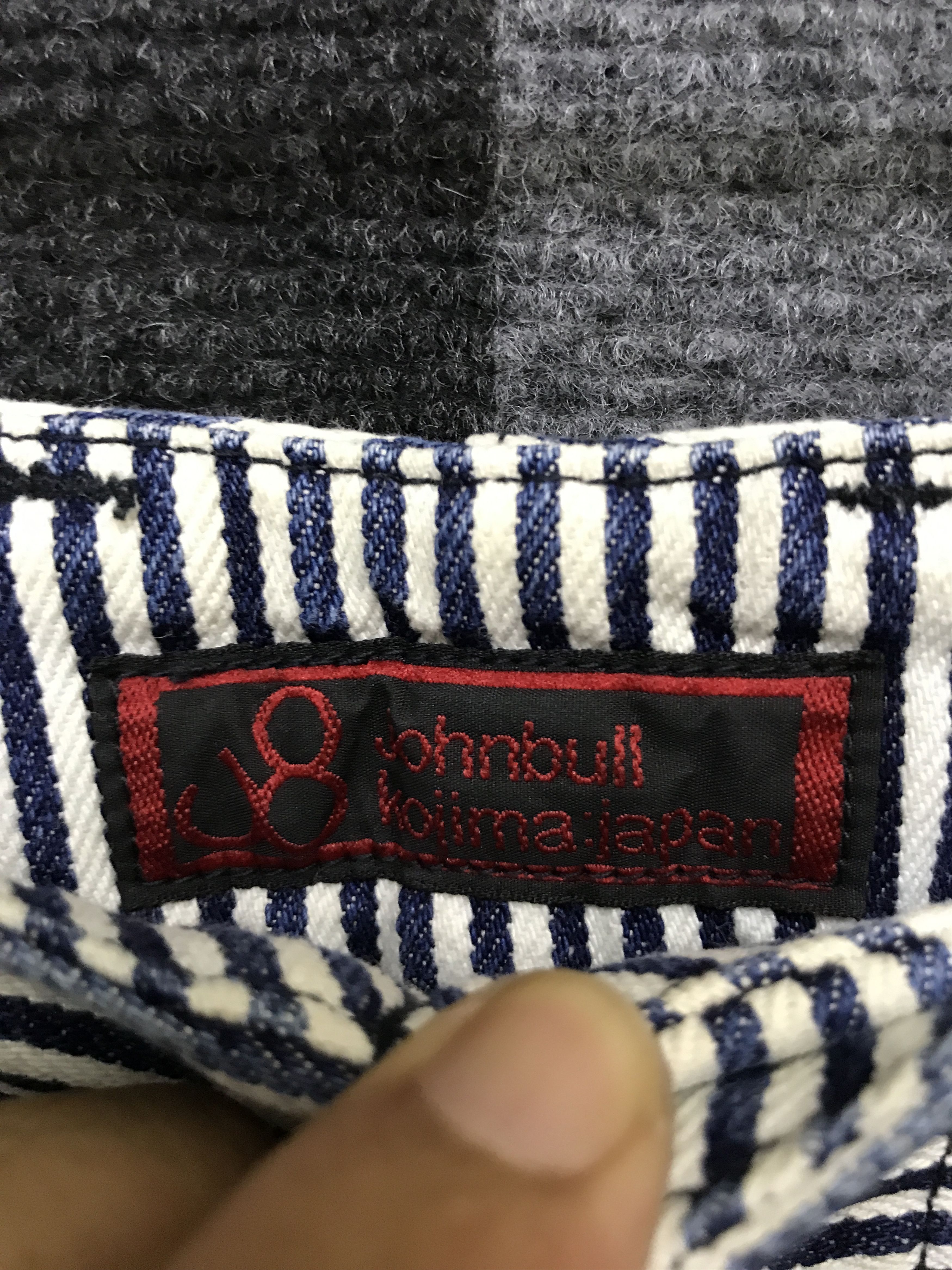 Johnbull × Vintage P77 JOHNBULL Japan Fine Prisoner Stripe Baker Pant Size US 30 / EU 46 - 6 Thumbnail
