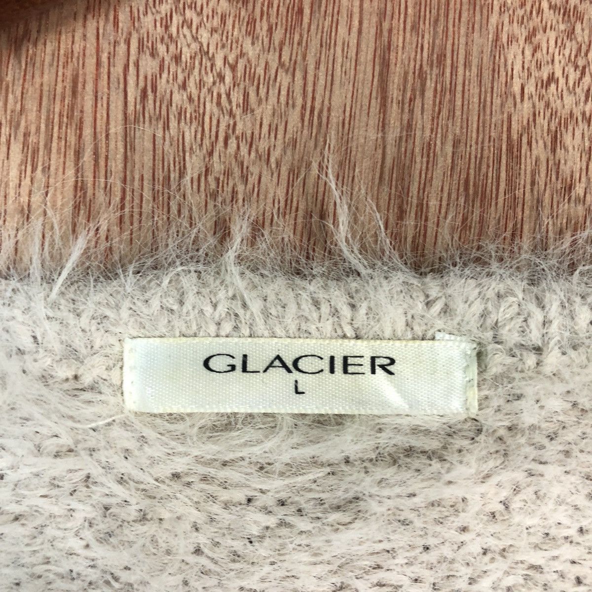 Japanese Brand DLL Glacier Light Mohair fur shag shaggy Knitwear #c428 Size US M / EU 48-50 / 2 - 8 Thumbnail