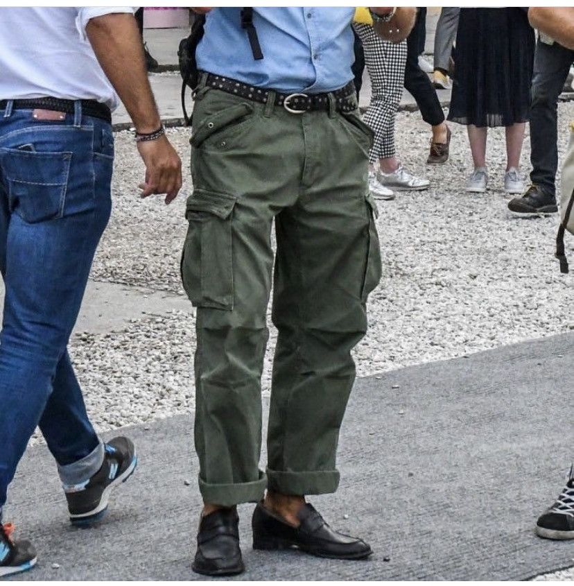 Japanese Brand 💥RARE💥YMCL KY Military M-65 Bondage Cargo pant travis Scott Size US 32 / EU 48 - 3 Thumbnail