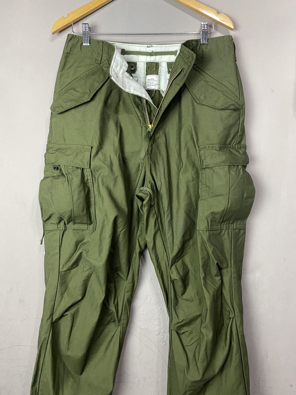 Japanese Brand 💥RARE💥YMCL KY Military M-65 Bondage Cargo pant travis Scott Size US 32 / EU 48 - 25 Thumbnail