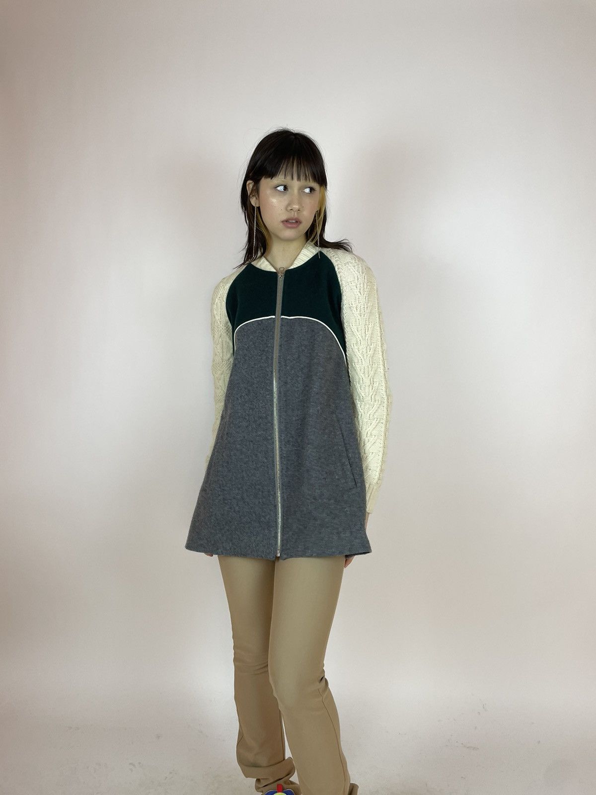 Undercover Sue UNDERCOVER Wool Knit Full zip Cardigan made in Japan Size M / US 6-8 / IT 42-44 - 3 Thumbnail