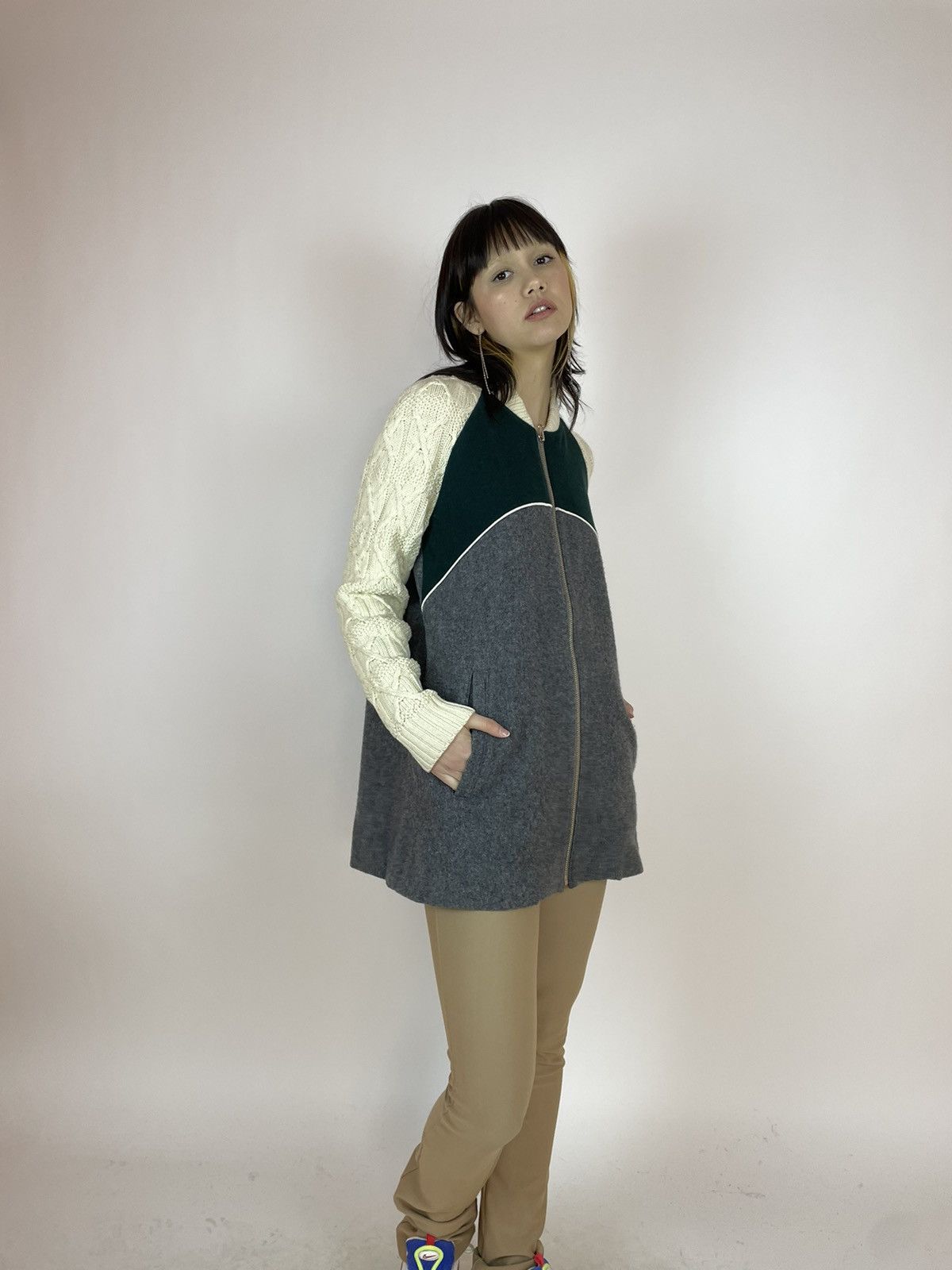 Undercover Sue UNDERCOVER Wool Knit Full zip Cardigan made in Japan Size M / US 6-8 / IT 42-44 - 4 Thumbnail