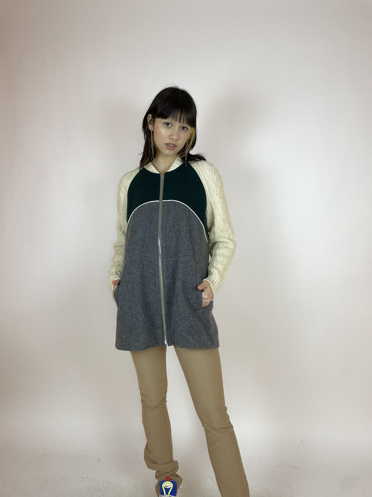 Undercover Sue UNDERCOVER Wool Knit Full zip Cardigan made in Japan Size M / US 6-8 / IT 42-44 - 2 Thumbnail