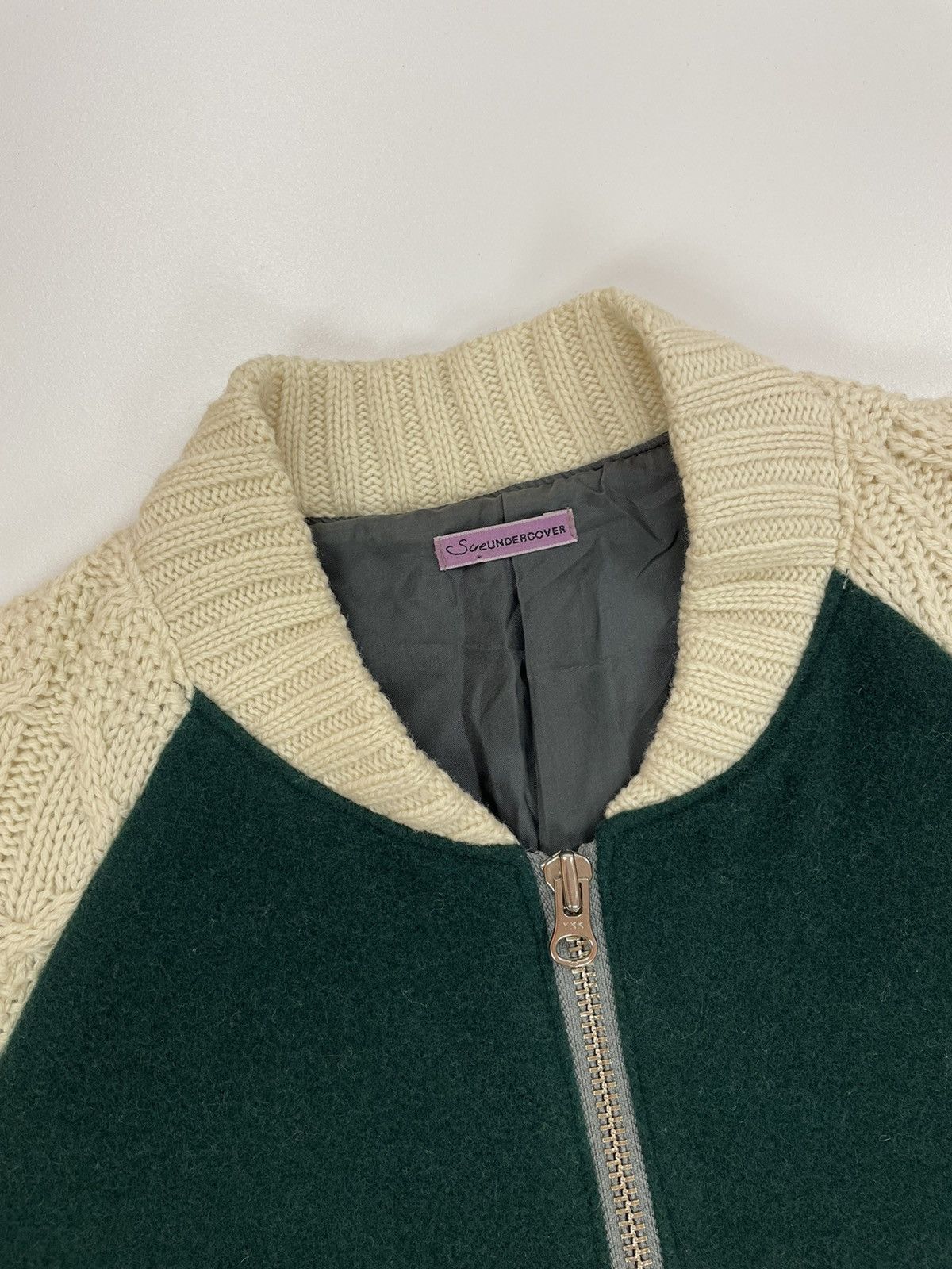 Undercover Sue UNDERCOVER Wool Knit Full zip Cardigan made in Japan Size M / US 6-8 / IT 42-44 - 15 Thumbnail