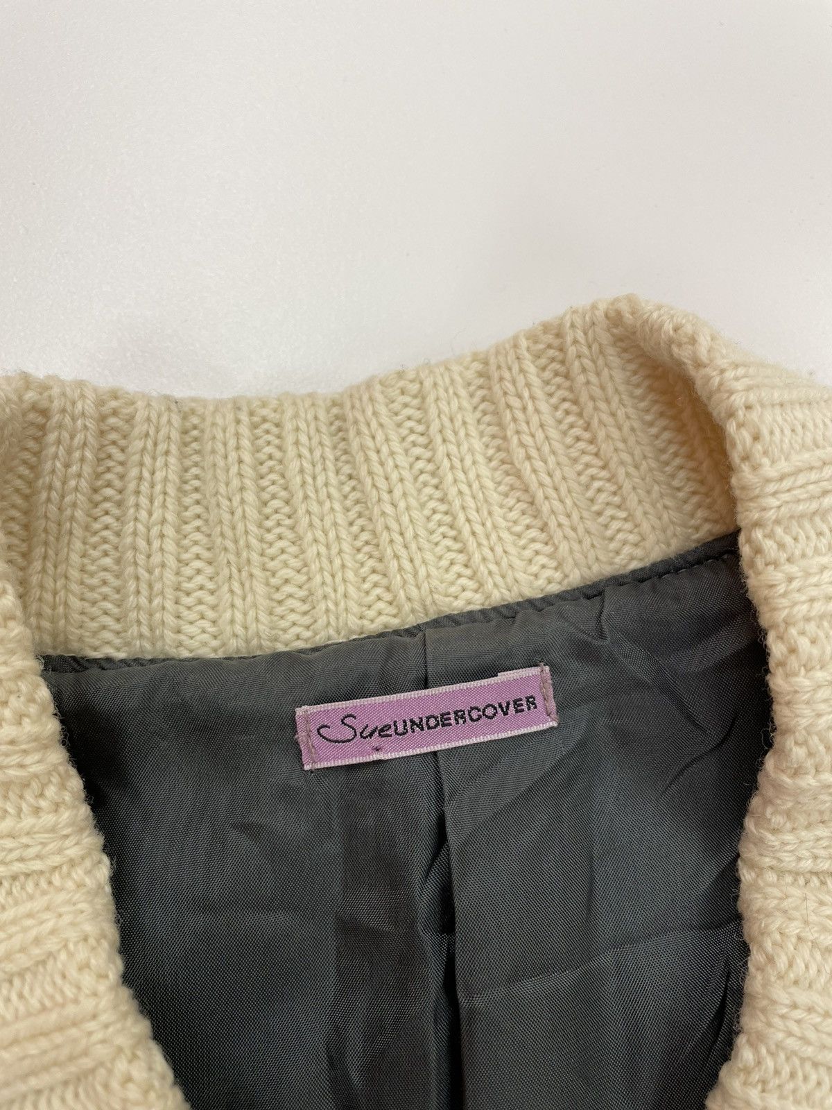 Undercover Sue UNDERCOVER Wool Knit Full zip Cardigan made in Japan Size M / US 6-8 / IT 42-44 - 16 Thumbnail