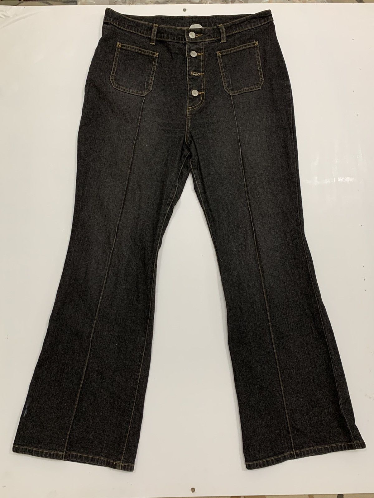 Japanese Brand × Other BLACK BUSH BUTTONS UP MULTIPOCKET PANTS Size US 34 / EU 50 - 2 Thumbnail