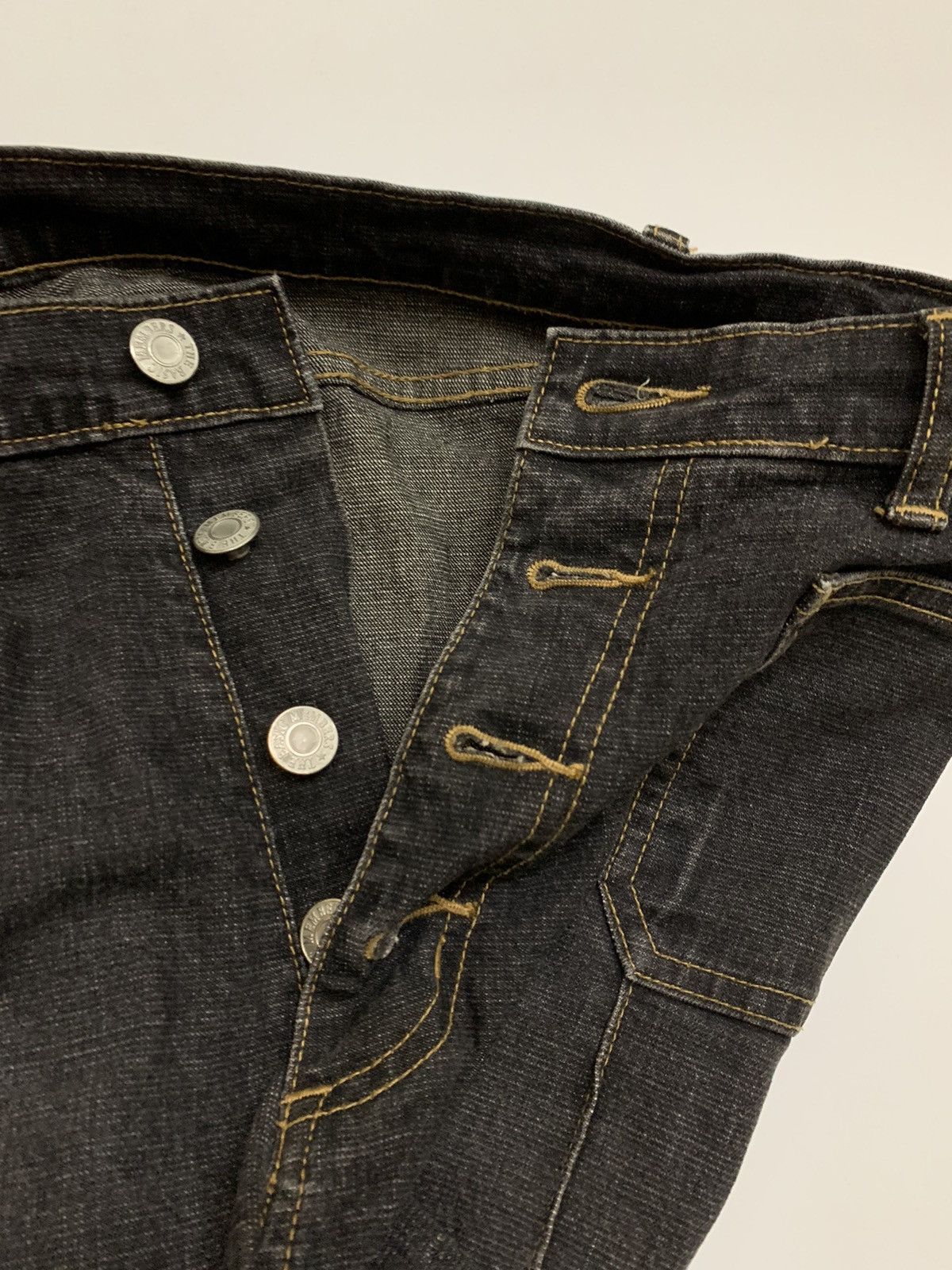 Japanese Brand × Other BLACK BUSH BUTTONS UP MULTIPOCKET PANTS Size US 34 / EU 50 - 12 Thumbnail