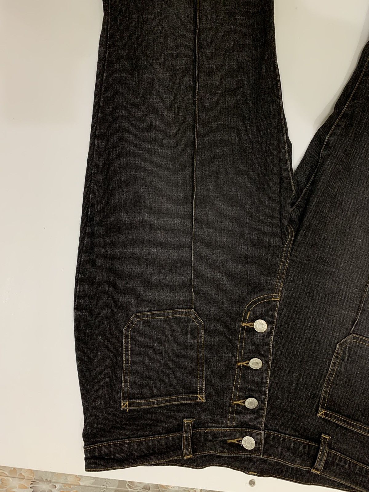 Japanese Brand × Other BLACK BUSH BUTTONS UP MULTIPOCKET PANTS Size US 34 / EU 50 - 7 Thumbnail