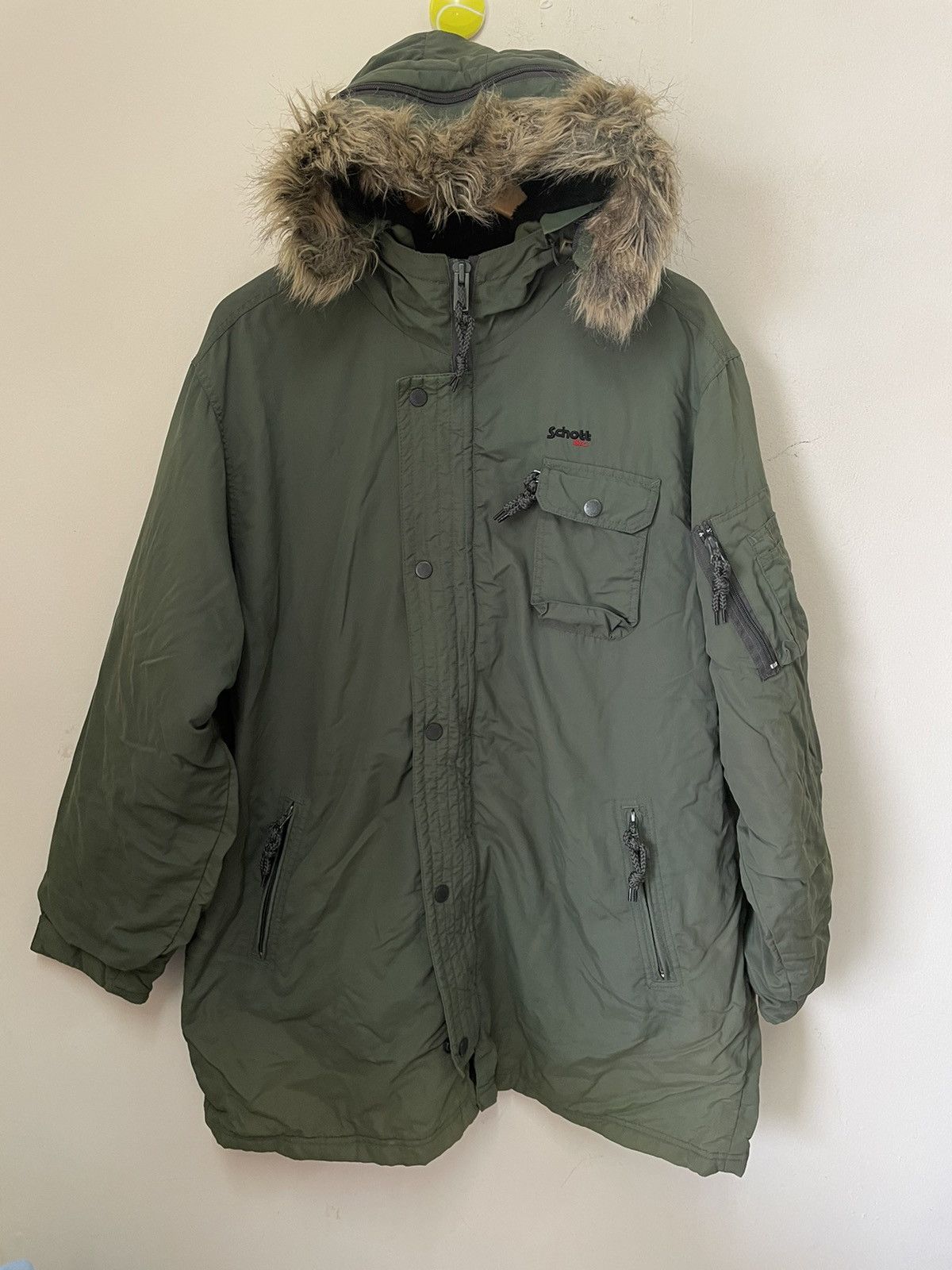 Schott Schott parkas army jacket Size US M / EU 48-50 / 2 - 2 Thumbnail