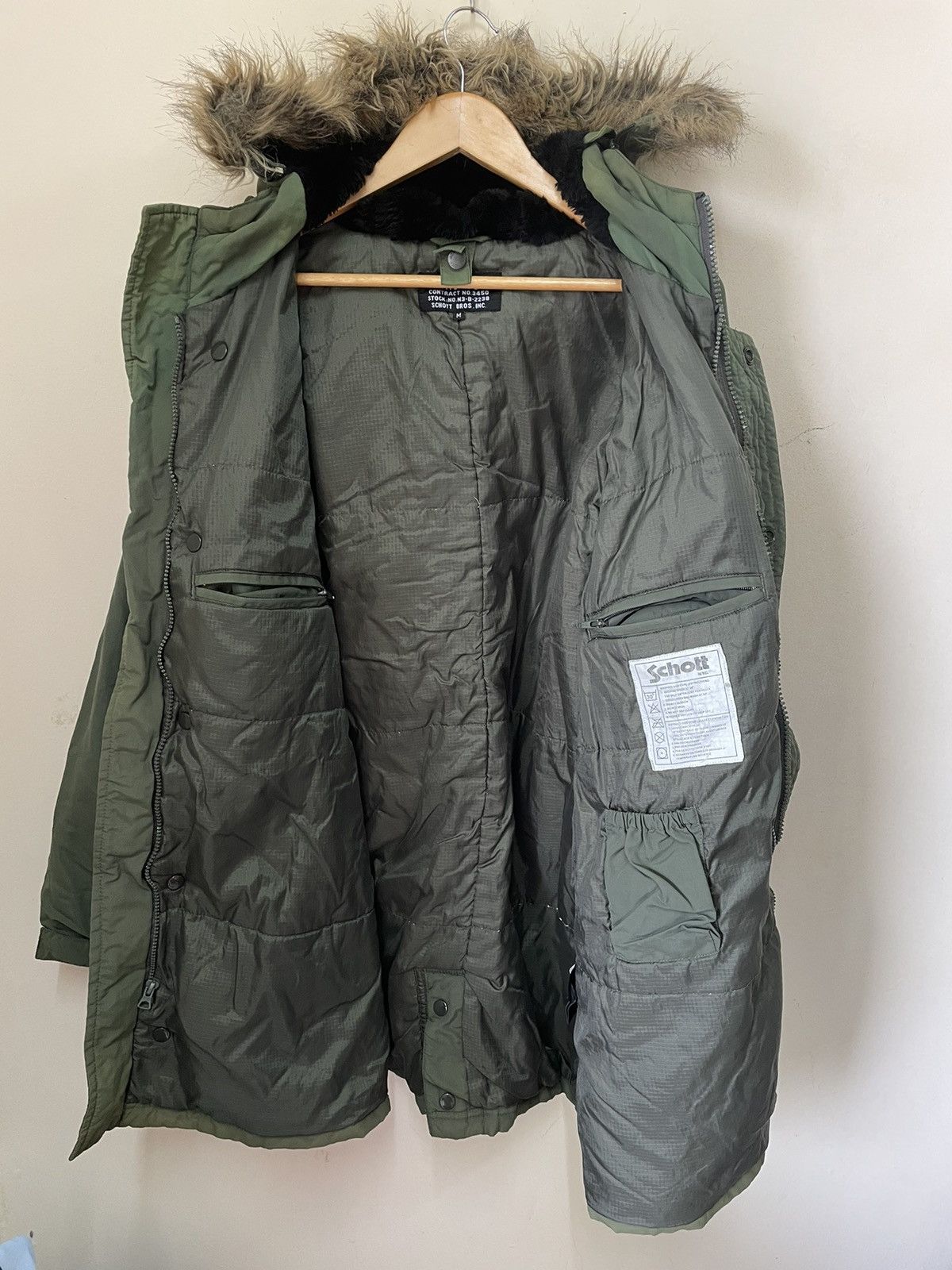 Schott Schott parkas army jacket Size US M / EU 48-50 / 2 - 11 Thumbnail