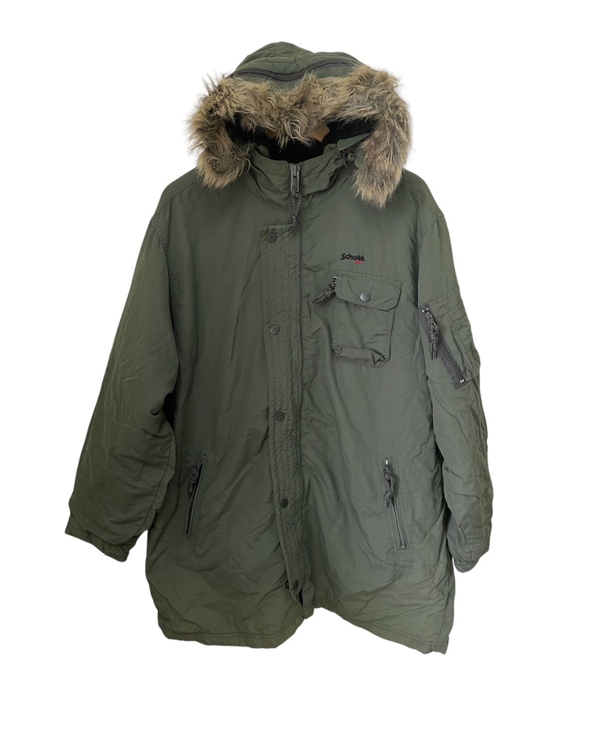 Schott Schott parkas army jacket Size US M / EU 48-50 / 2 - 1 Thumbnail