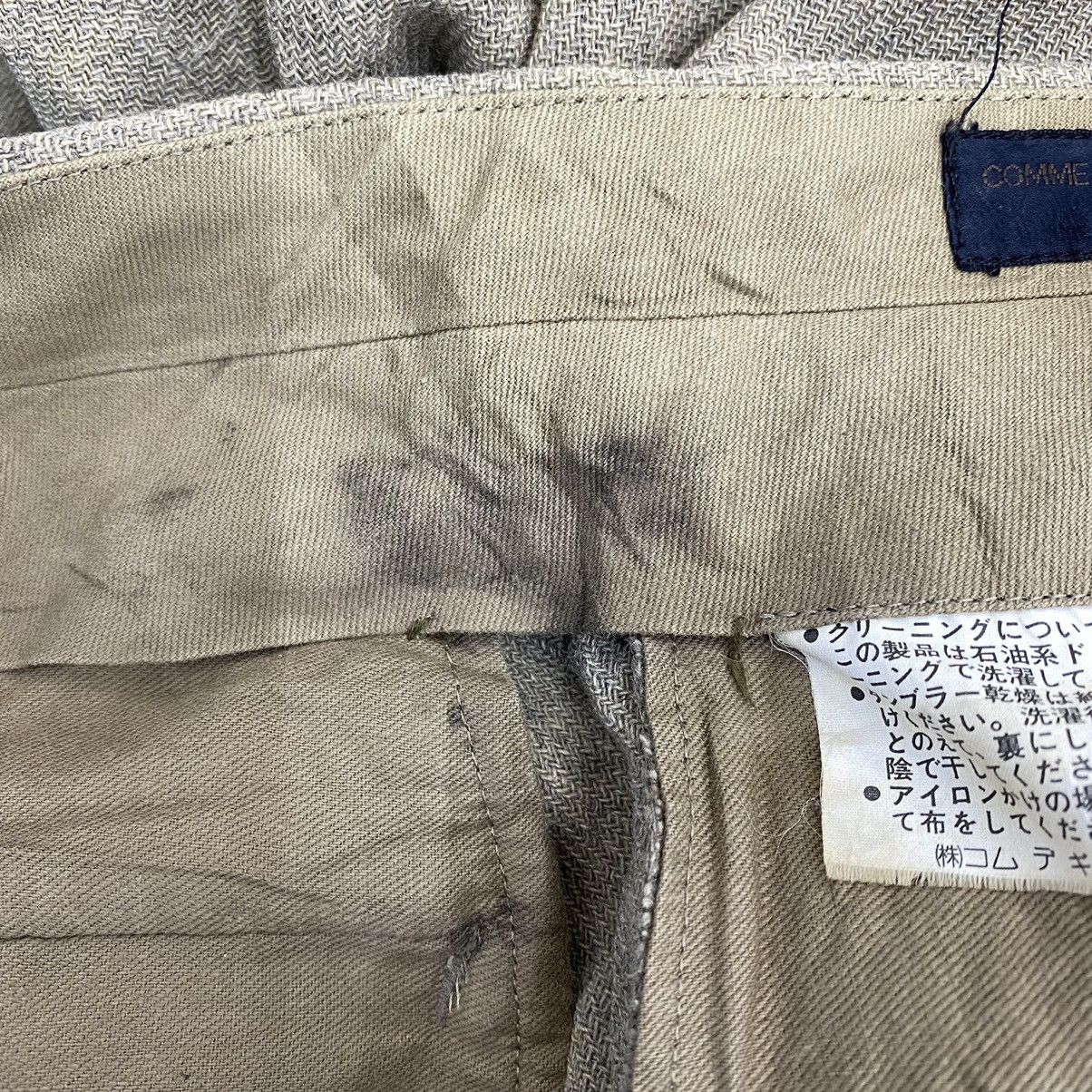 Comme des Garcons COMME DES GARCONS Homme AD1993 Japan Brand Baggy Casual Pant Size US 32 / EU 48 - 6 Thumbnail