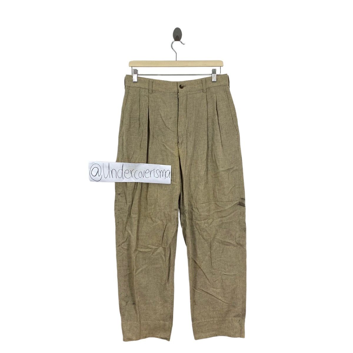 Comme des Garcons COMME DES GARCONS Homme AD1993 Japan Brand Baggy Casual Pant Size US 32 / EU 48 - 1 Thumbnail