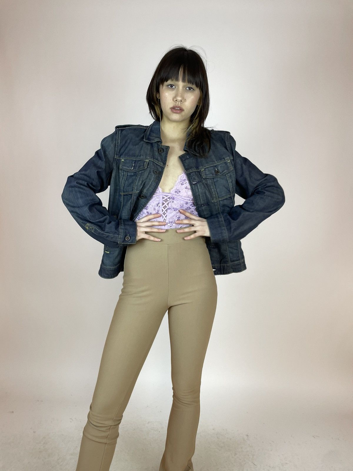 Vintage Polo Jeans Co. Womens denim jacket size L Size L / US 10 / IT 46 - 9 Thumbnail