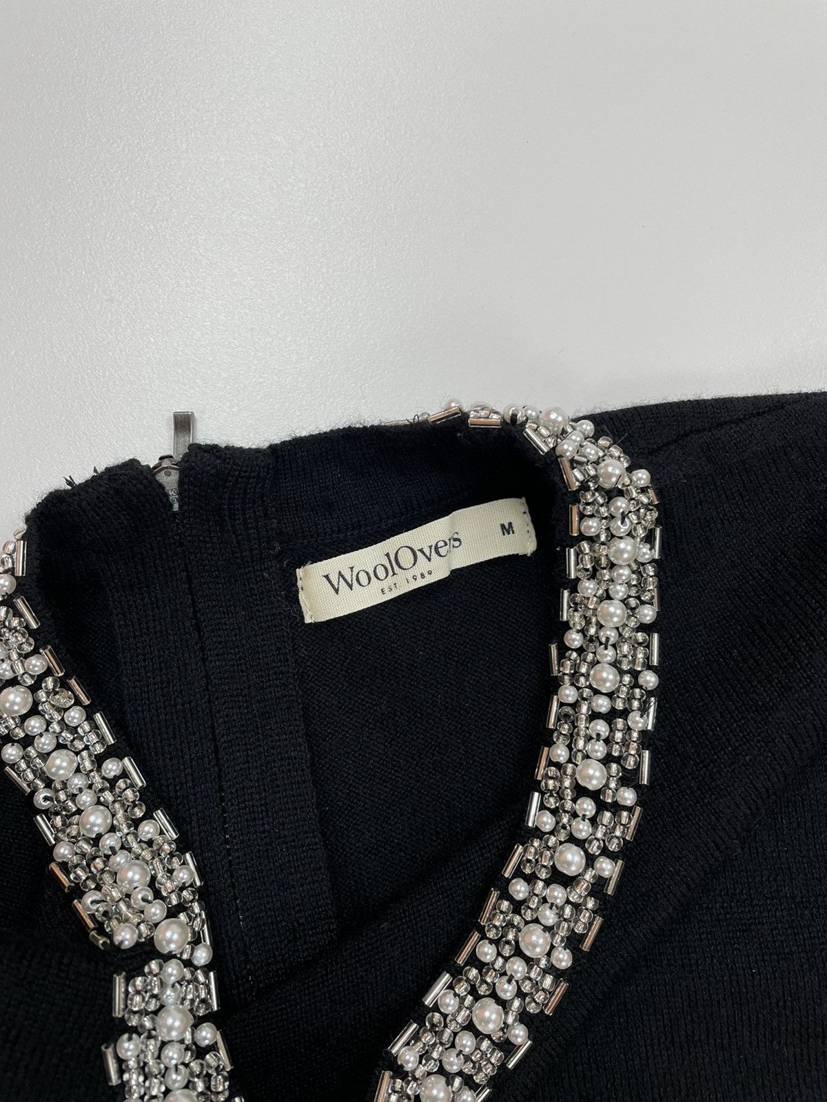 Other WoolOvers Merino Wool black sweater size M Size M / US 6-8 / IT 42-44 - 12 Thumbnail
