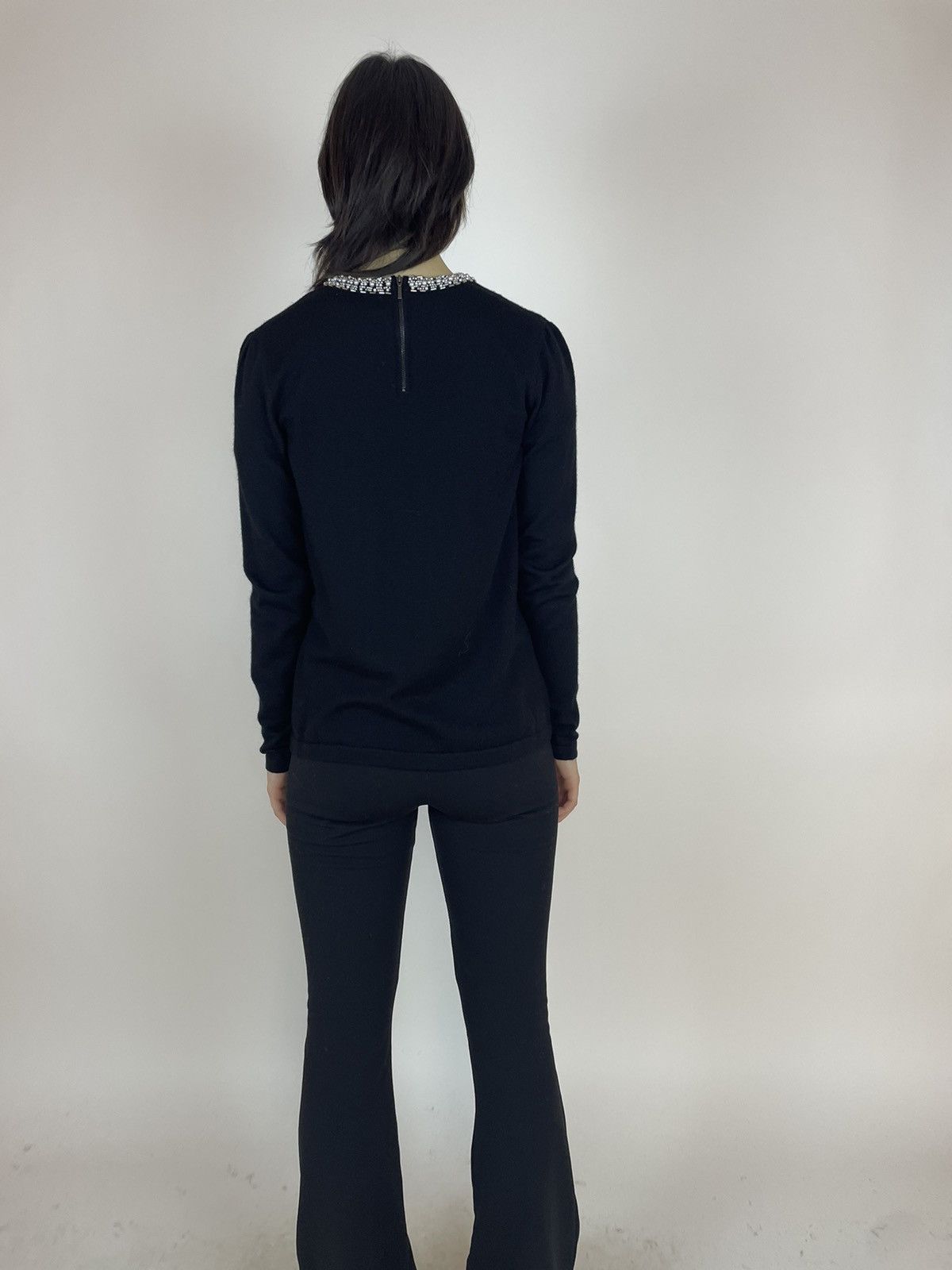 Other WoolOvers Merino Wool black sweater size M Size M / US 6-8 / IT 42-44 - 8 Thumbnail