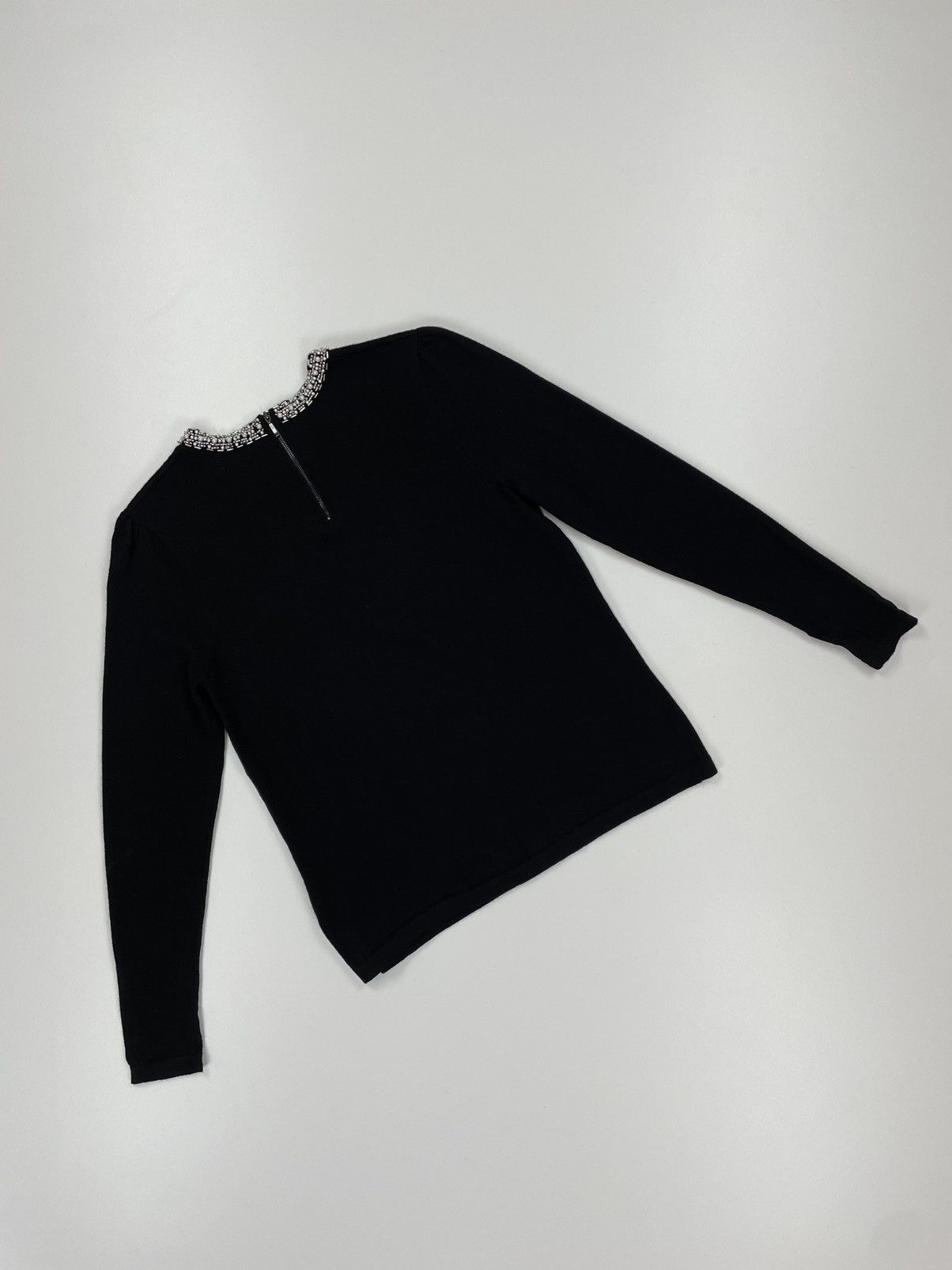 Other WoolOvers Merino Wool black sweater size M Size M / US 6-8 / IT 42-44 - 10 Thumbnail