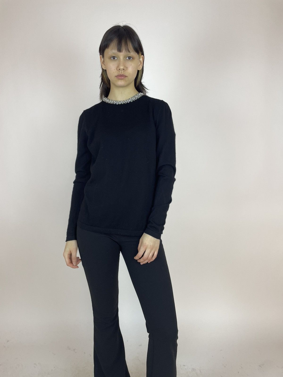Other WoolOvers Merino Wool black sweater size M Size M / US 6-8 / IT 42-44 - 3 Thumbnail