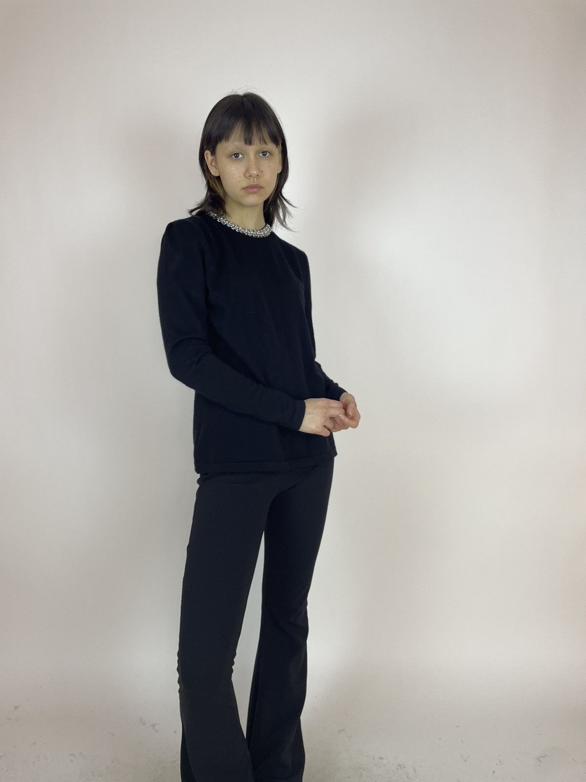 Other WoolOvers Merino Wool black sweater size M Size M / US 6-8 / IT 42-44 - 5 Thumbnail